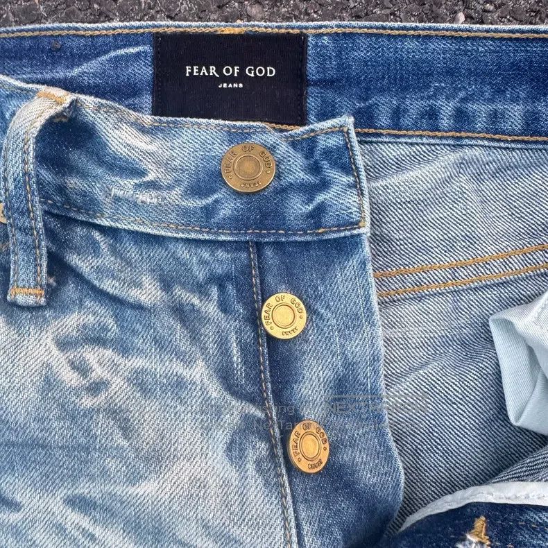 Fear of God Fear of God Genuine blue water ripple Size US 30 / EU 46 - 7 Thumbnail