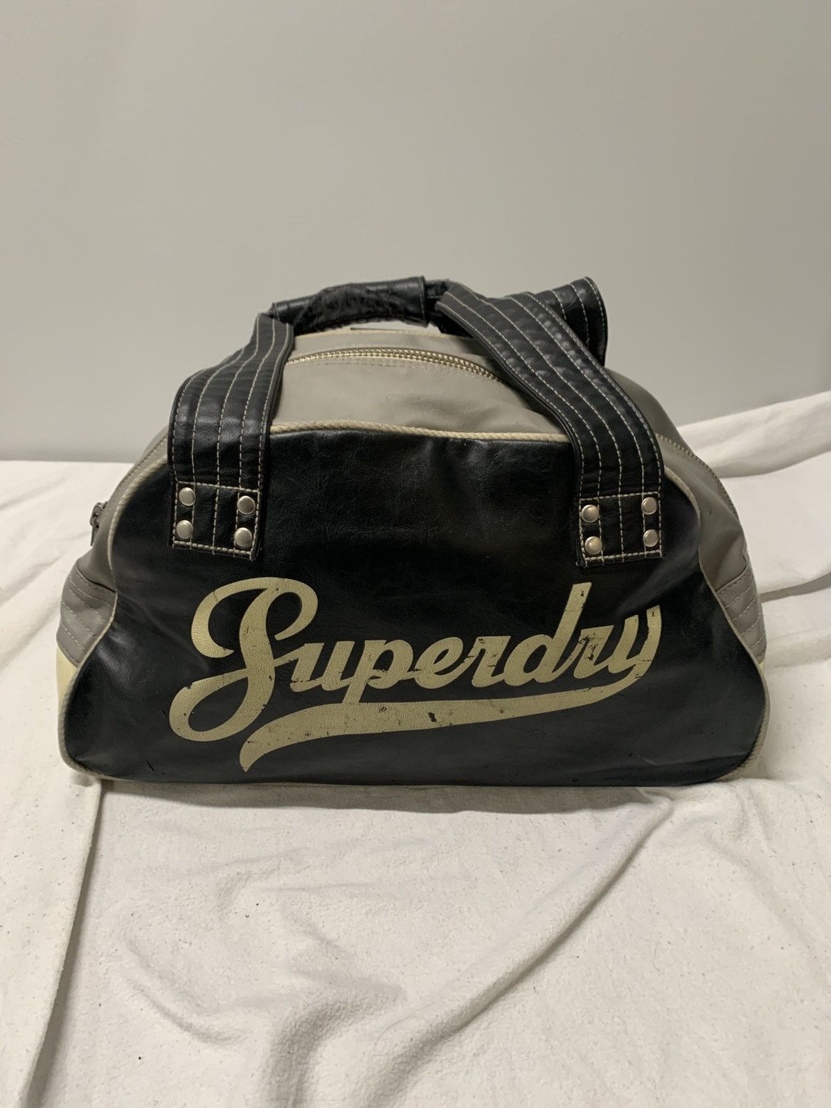 Japanese Brand × Superdry × Vintage VINTAGE SUPERDRY HANDLE BAG JAPANESE JUICY COUTURE STYLE Size ONE SIZE - 4 Thumbnail