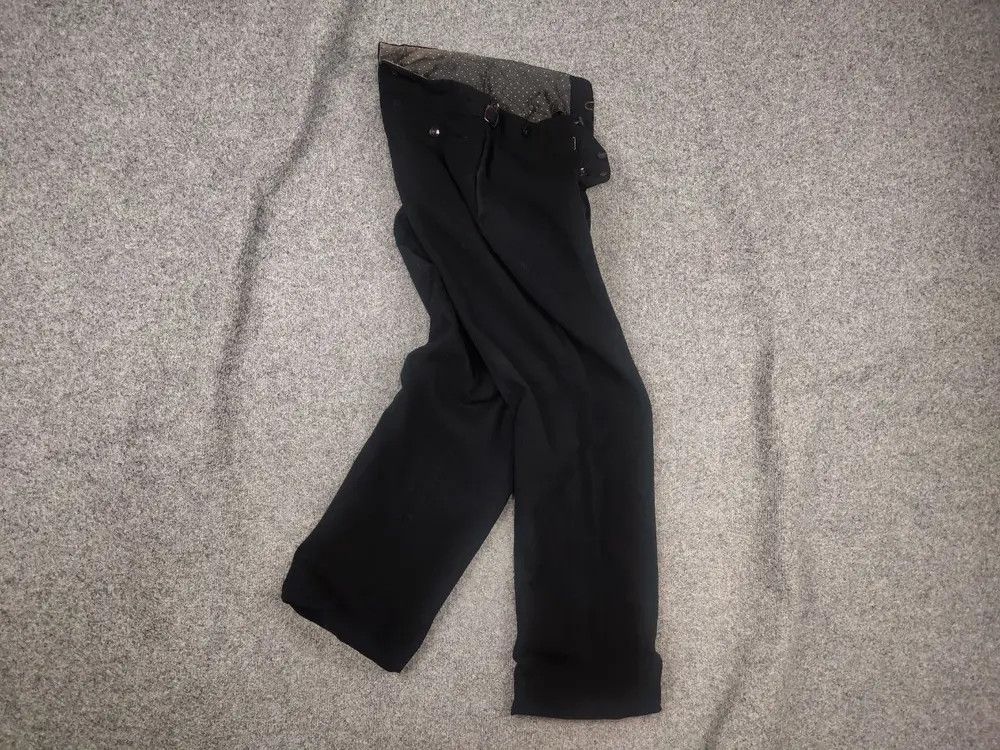 Vintage 1950's Vintage High Waist Fishtail Suspender Buckle Pants Size US 30 / EU 46 - 1 Thumbnail
