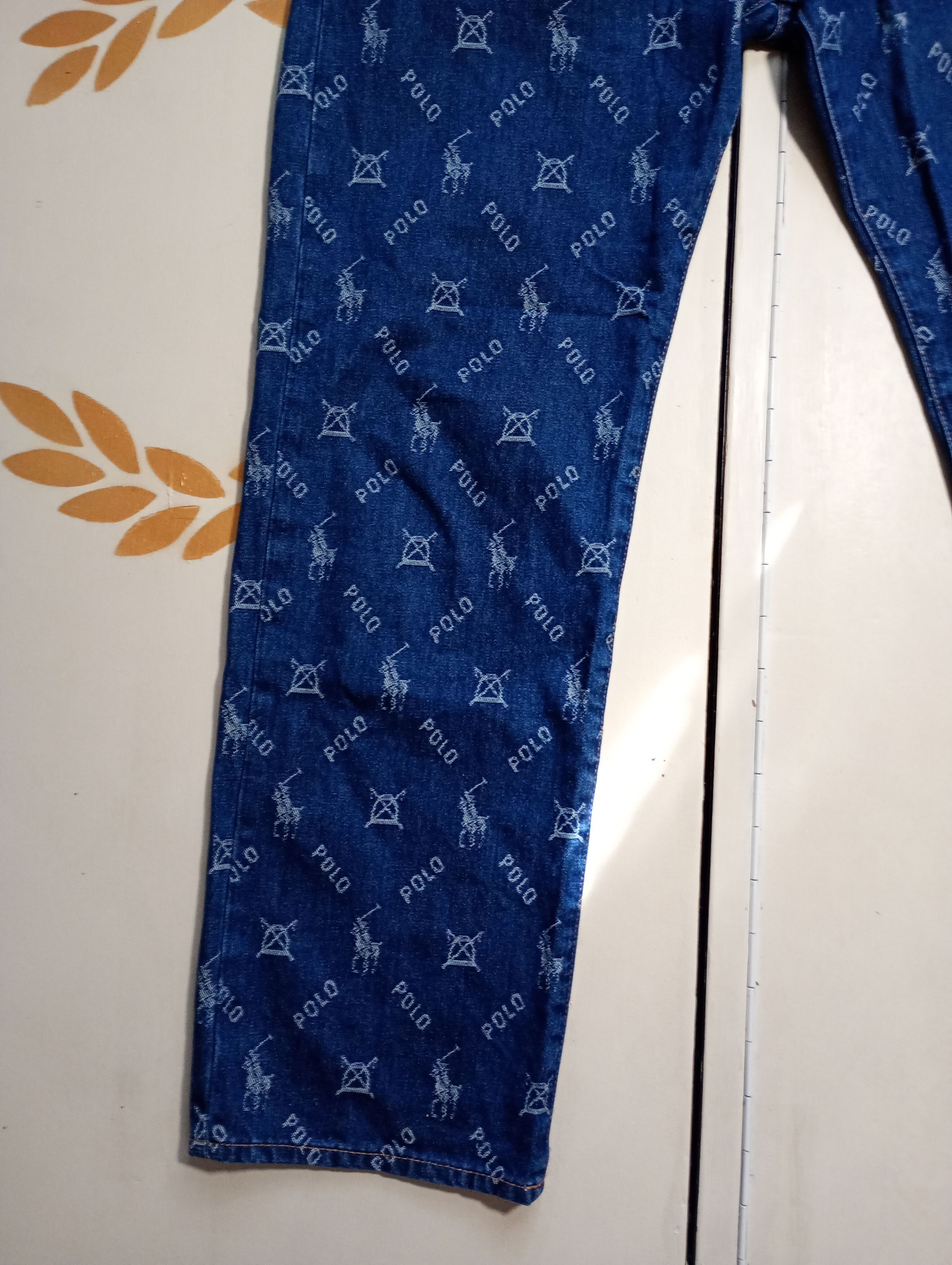 Polo Ralph Lauren Polo Ralph Lauren Monogram Jeans Size 28 Size US 28 / EU 44 - 3 Thumbnail