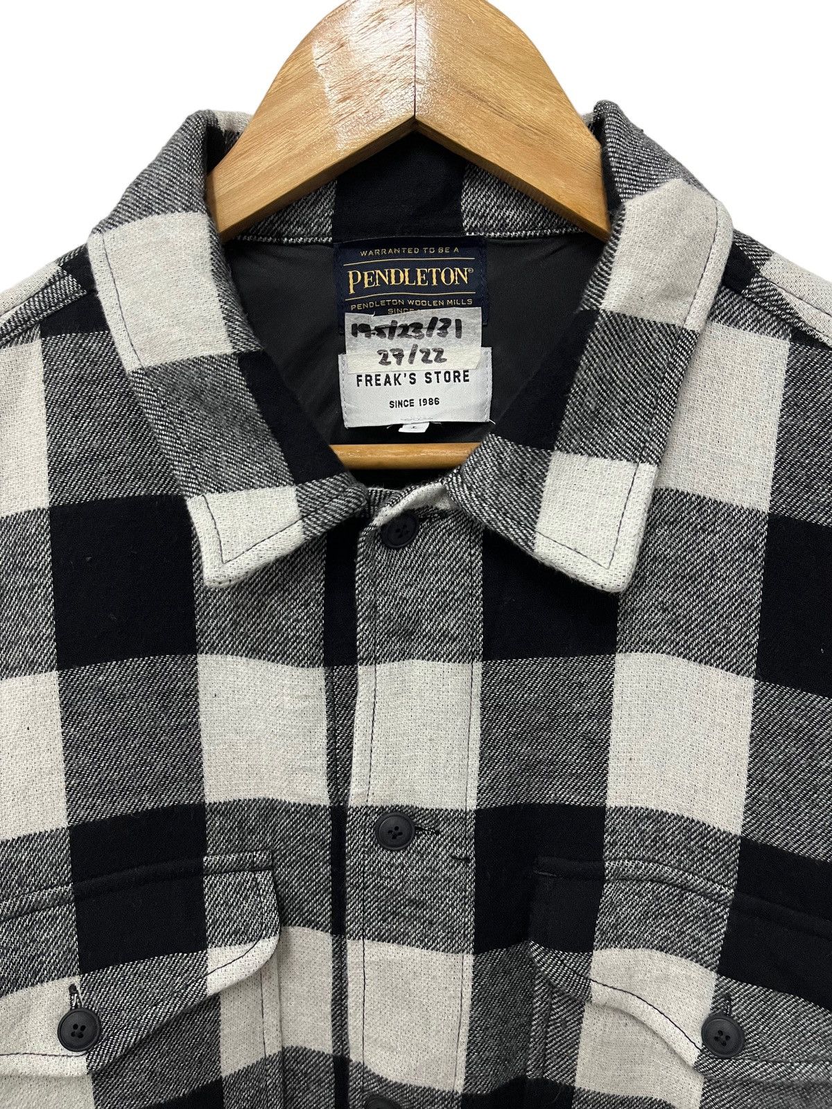 Designer × Pendleton Pendleton X Freak’s Store heavyweights flannel shirt Size US L / EU 52-54 / 3 - 6 Thumbnail