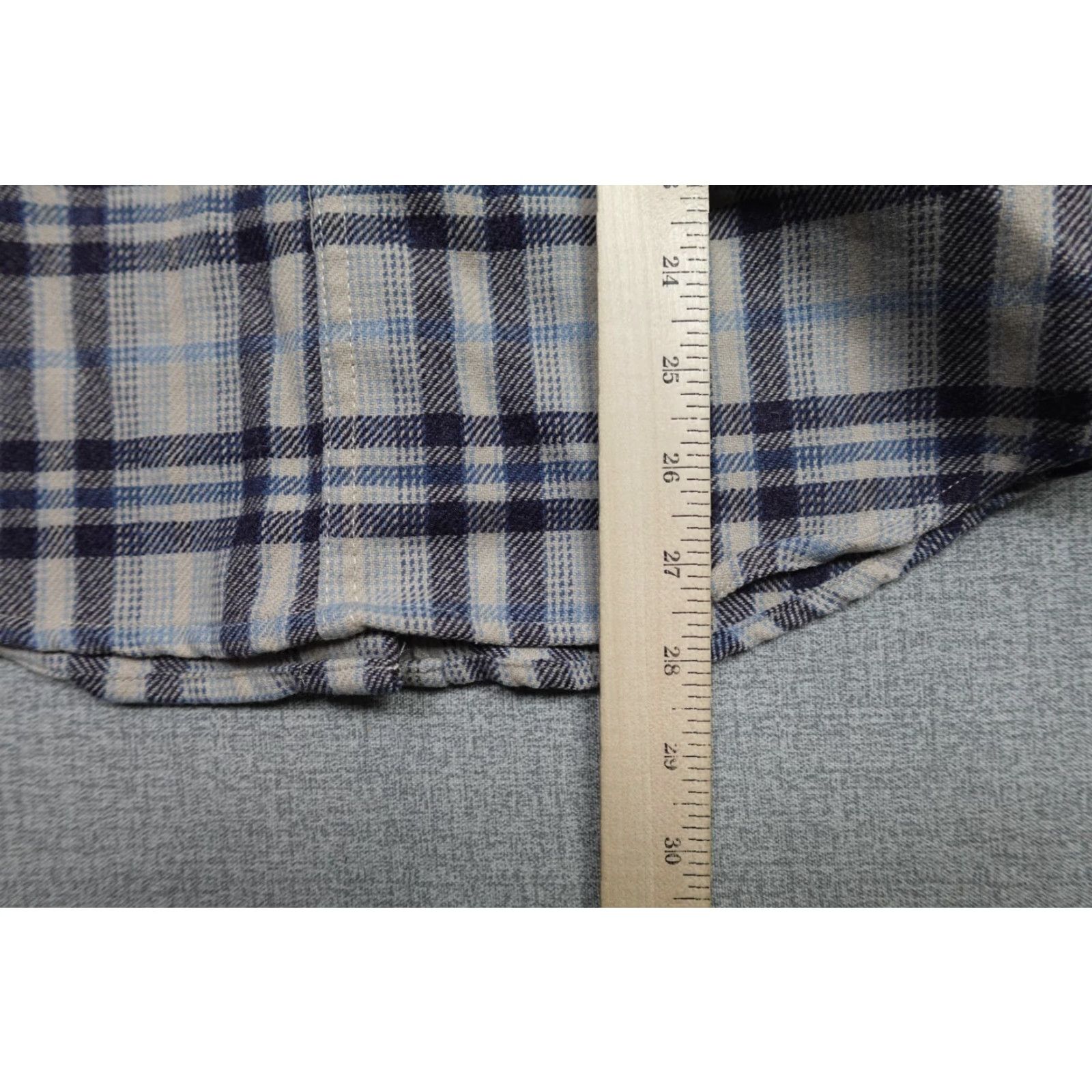 Pendleton Pendleton Button-Up Shirt Mens Medium Gray Plaid Wool Flannel 80s USA Sportsman Size US L / EU 52-54 / 3 - 6 Thumbnail