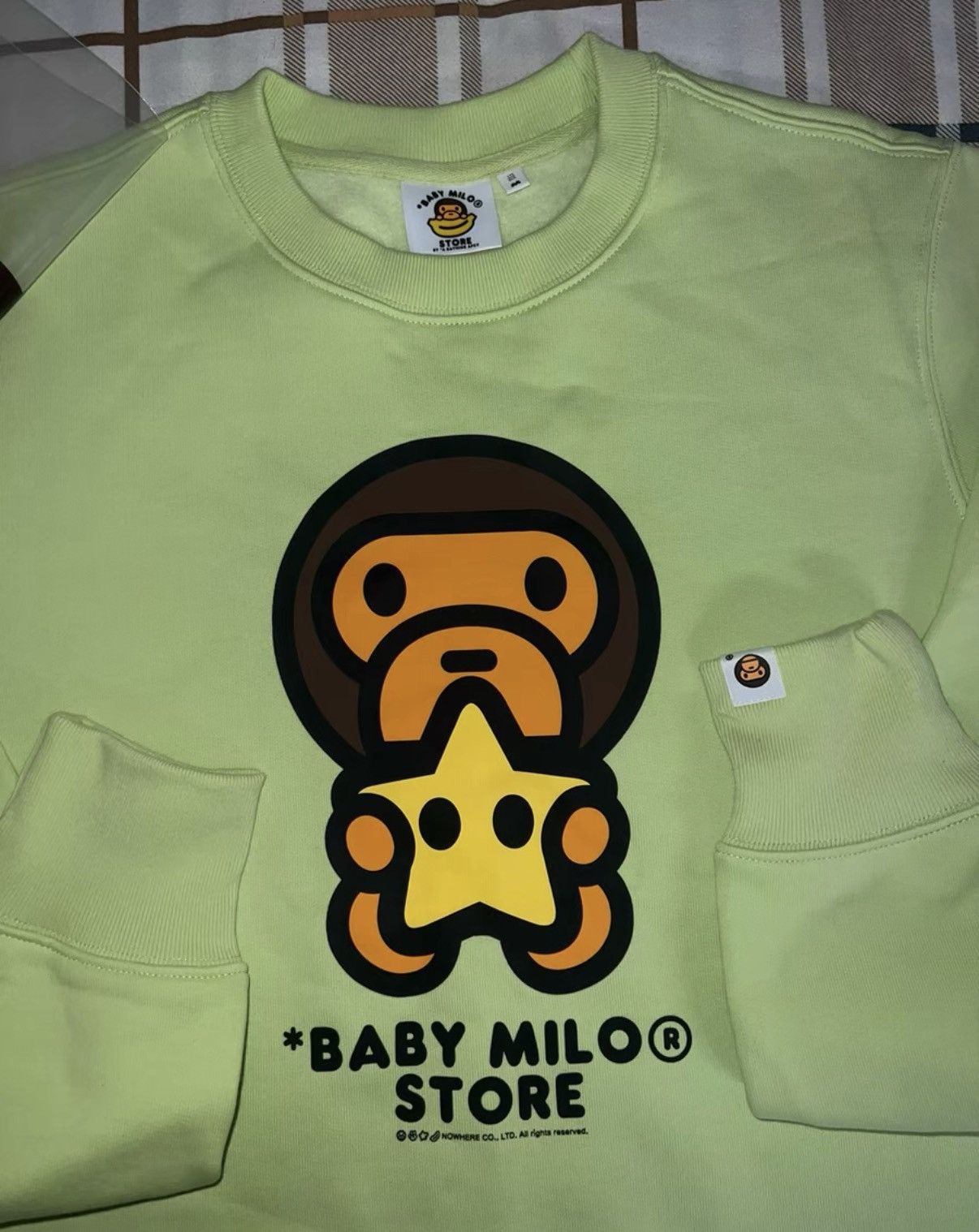 Bape BAPE OG Nigo Era, Mint Yellowish Green Sweatshirt. Size US M / EU 48-50 / 2 - 2 Thumbnail
