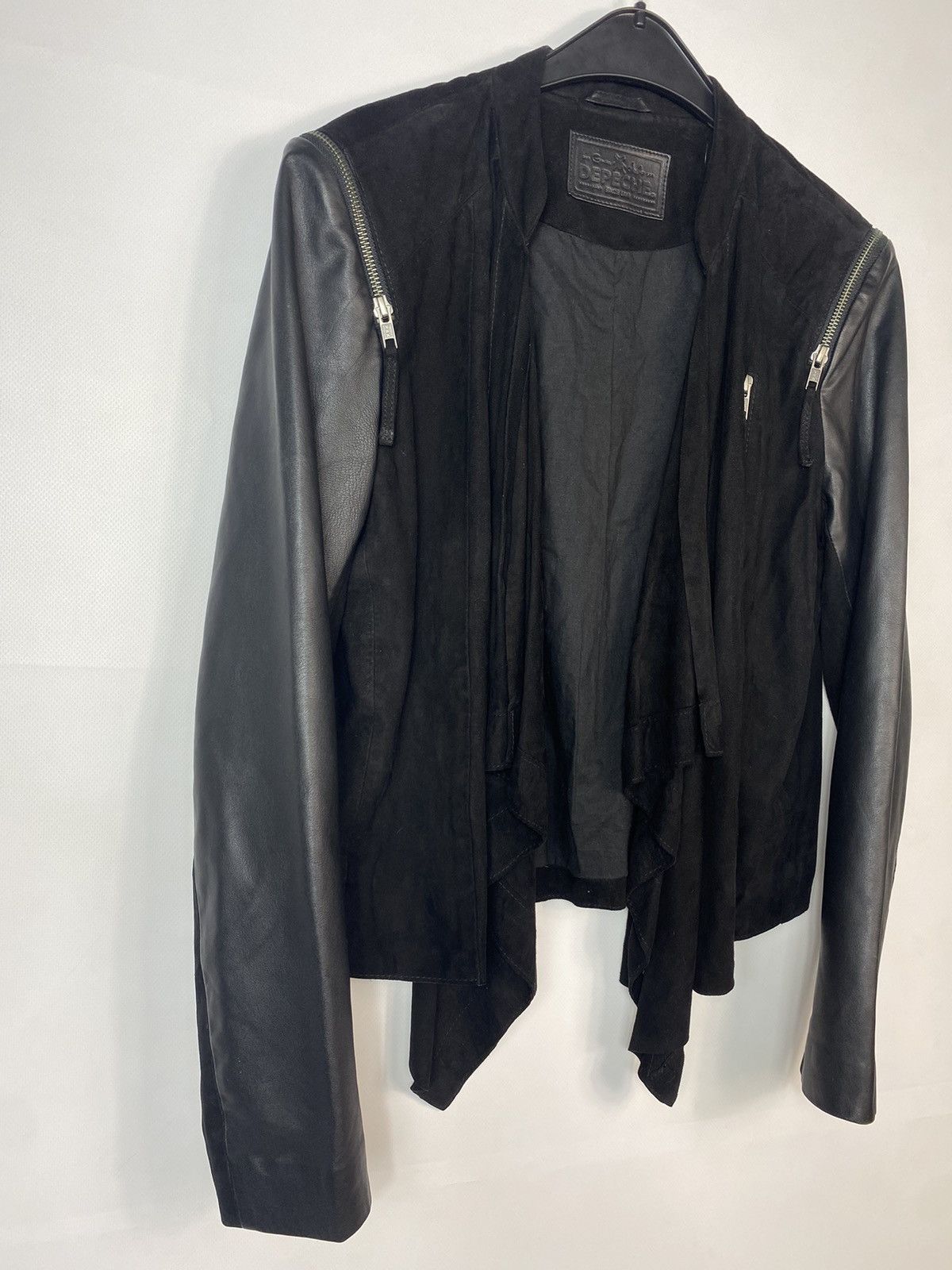 Vintage Depeche Suede Leather open jacket Size M / US 6-8 / IT 42-44 - 4 Thumbnail