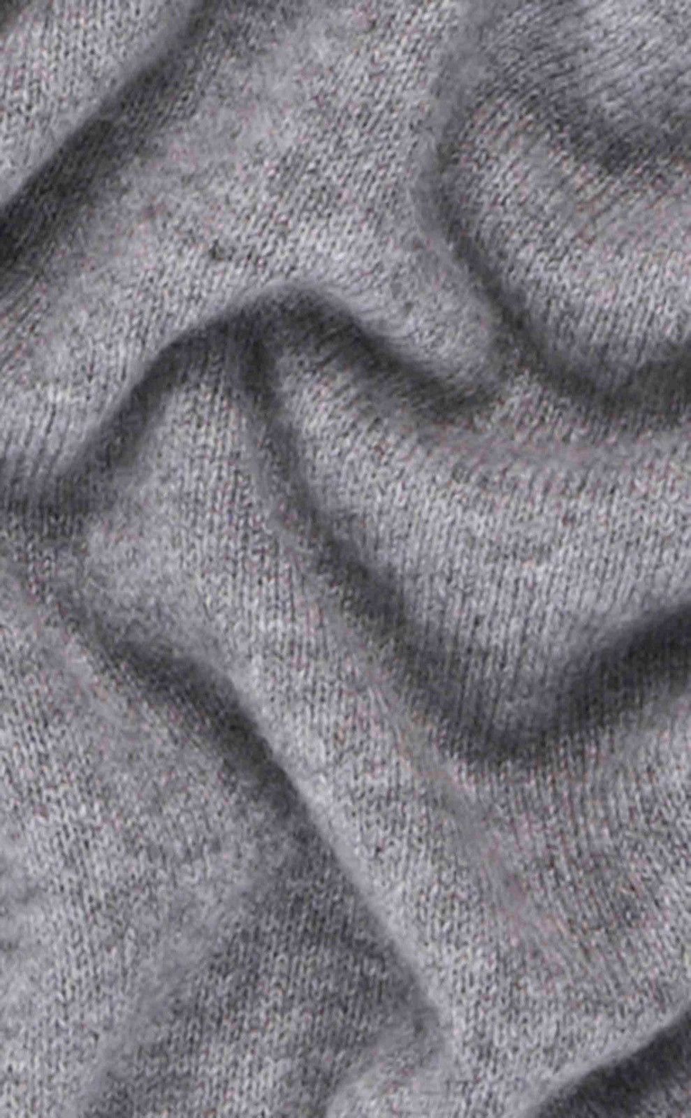 Spier & Mackay Medium Gray Cashmere Long Sleeve Polo Size US L / EU 52-54 / 3 - 2 Thumbnail