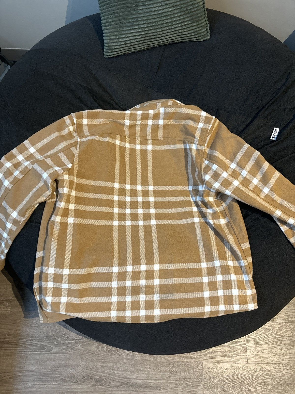 H&M Plaid Flannel Shirt Size US XL / EU 56 / 4 - 2 Thumbnail