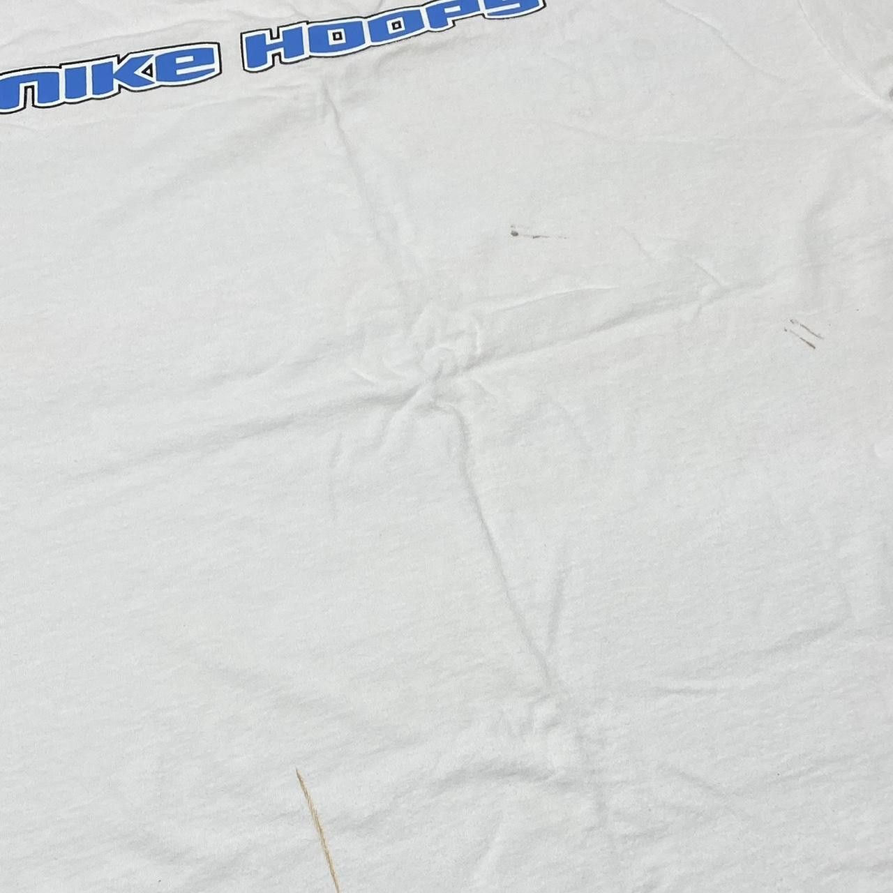 Nike Vintage Nike Hoops White Basketball Tee Size XL Size US XL / EU 56 / 4 - 3 Thumbnail