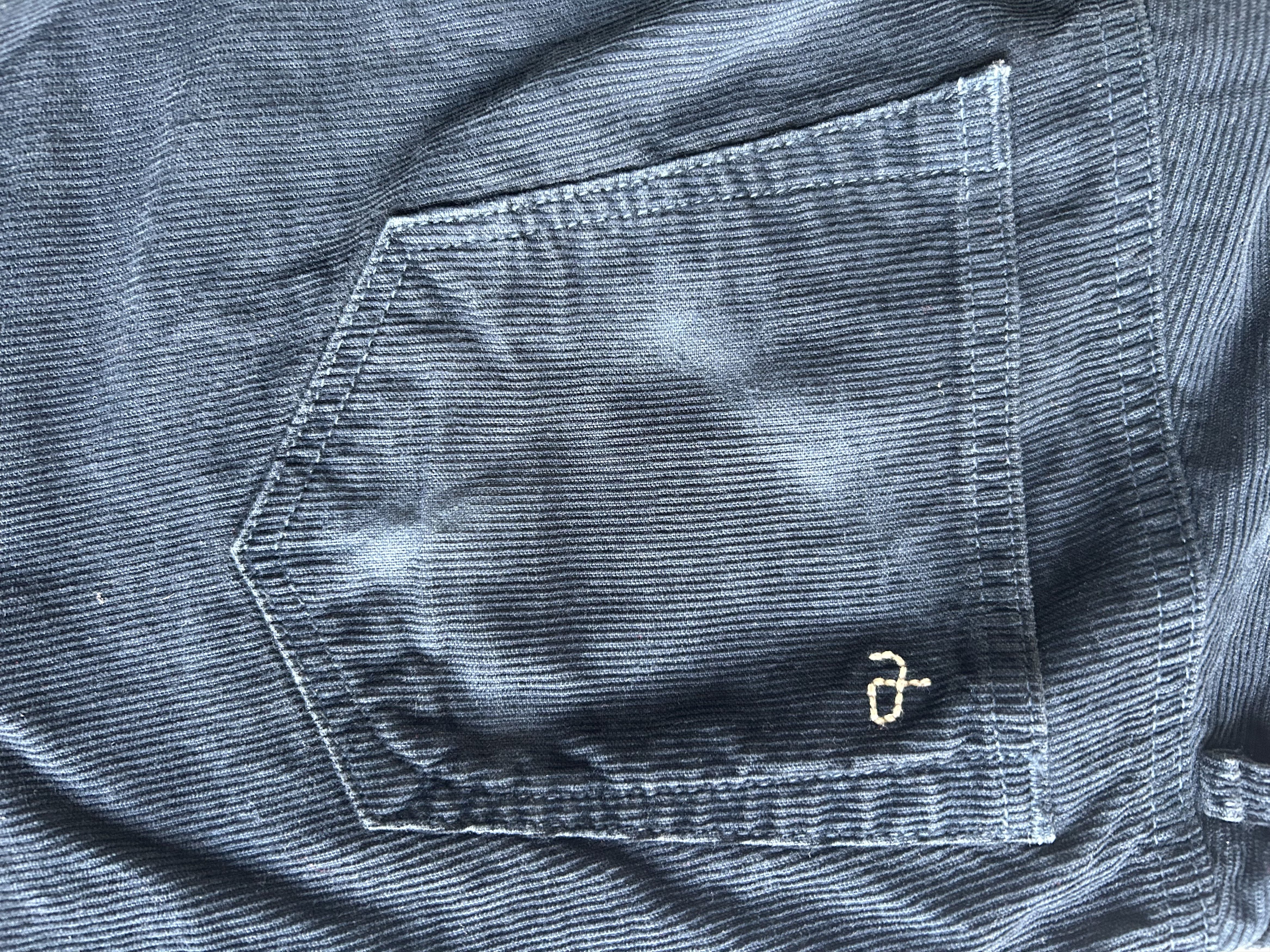 Rag & Bone Rag and Bone Slimfit Size 2 Blue Navy Corderoy Jeans Size US 30 / EU 46 - 11 Thumbnail
