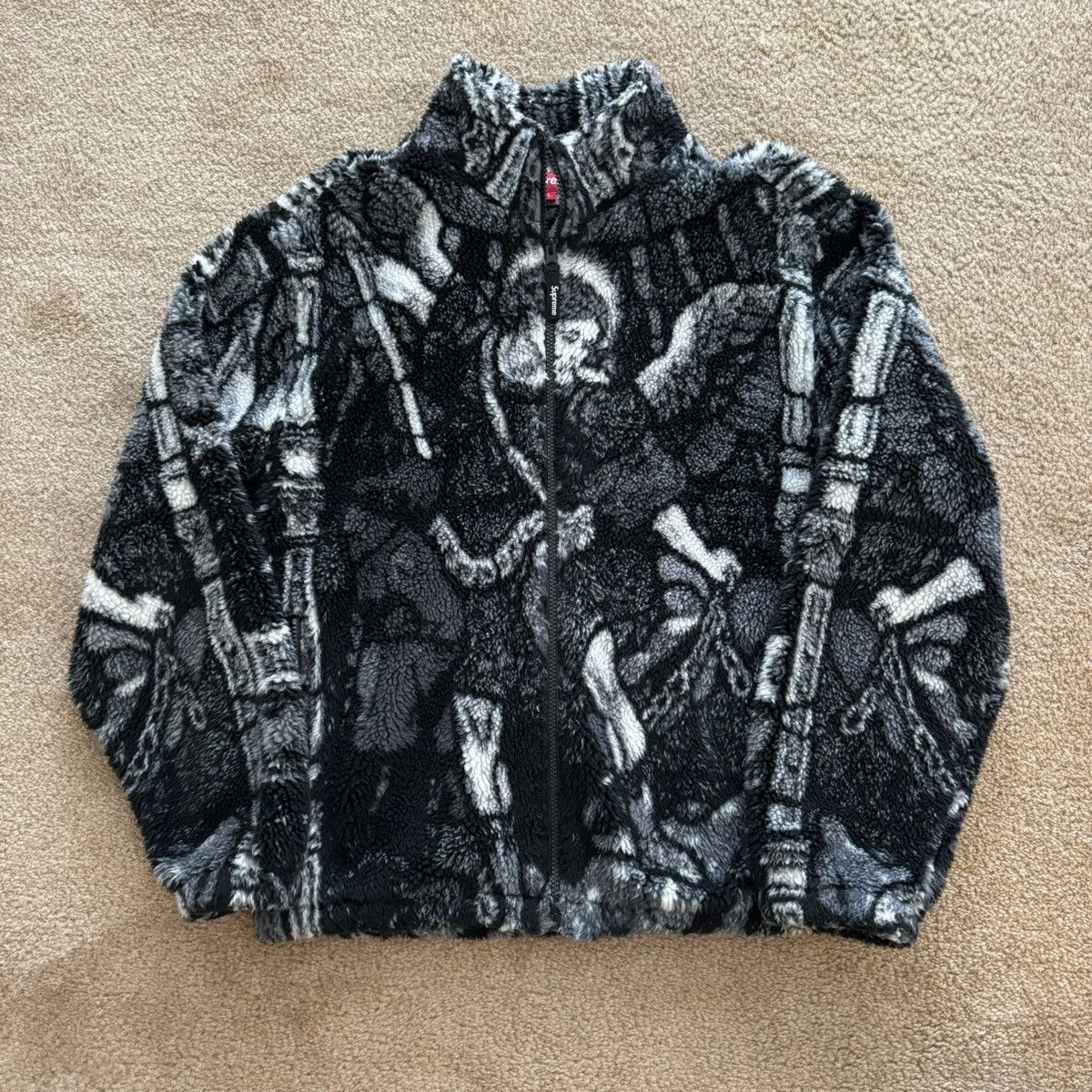 Supreme Saint Michael Fleece Jacket