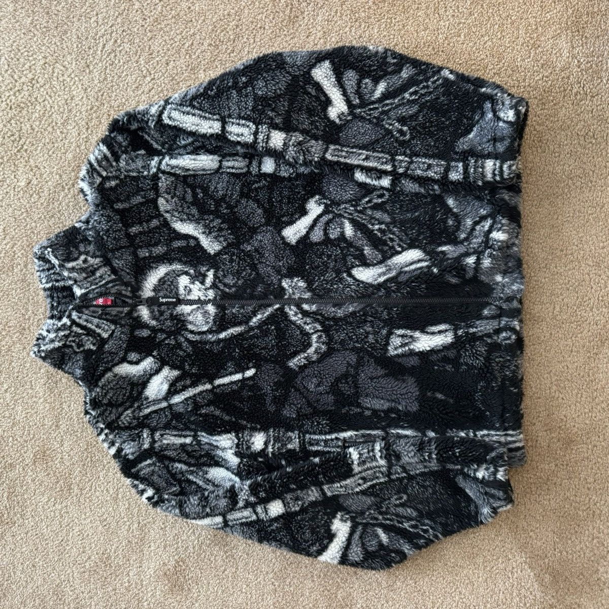 Supreme Supreme Saint Michael Fleece Jacket | Grailed