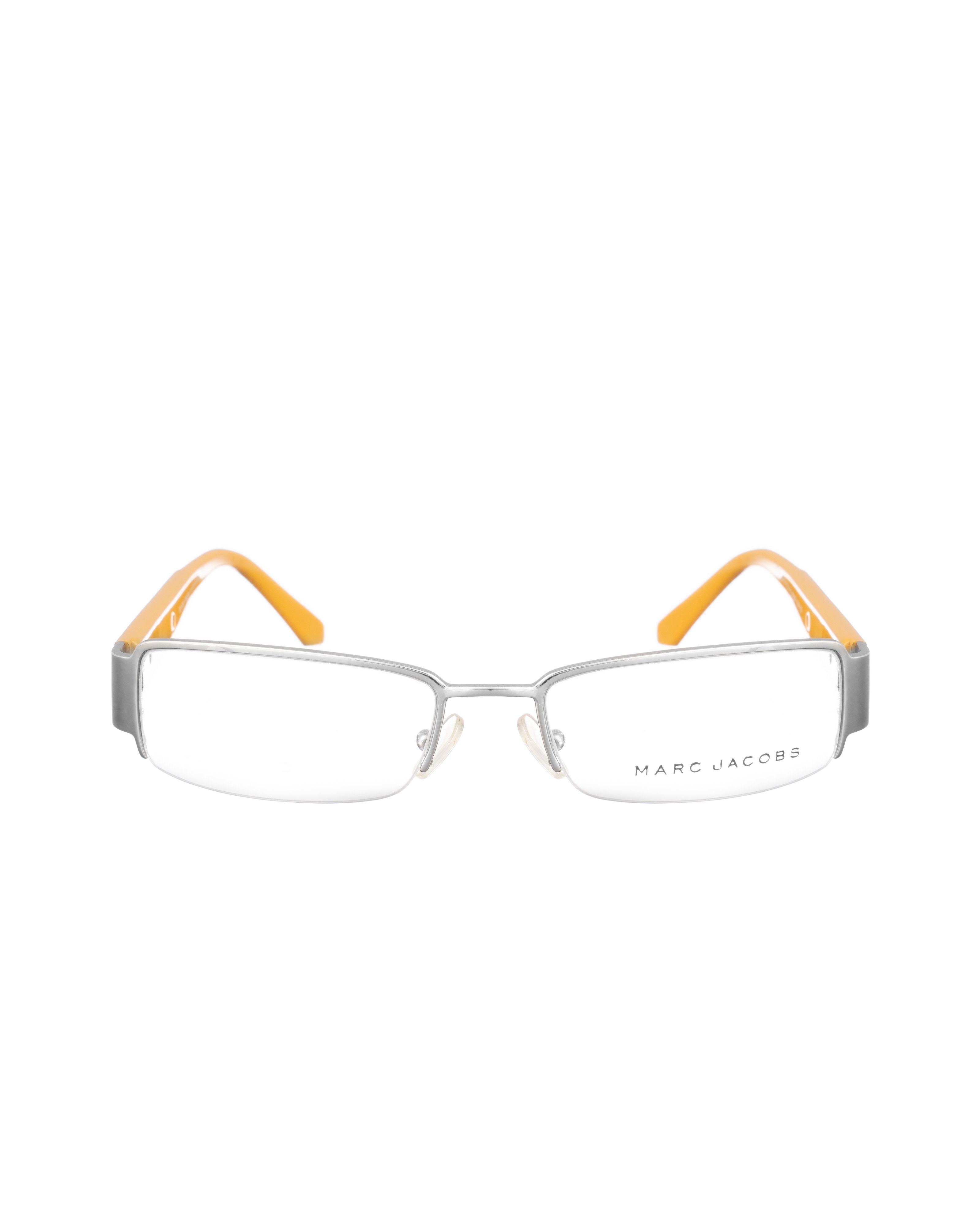 Marc Jacobs Marc Jacobs 00s Half Rim Golden Yellow Glasses Size ONE SIZE - 1 Thumbnail