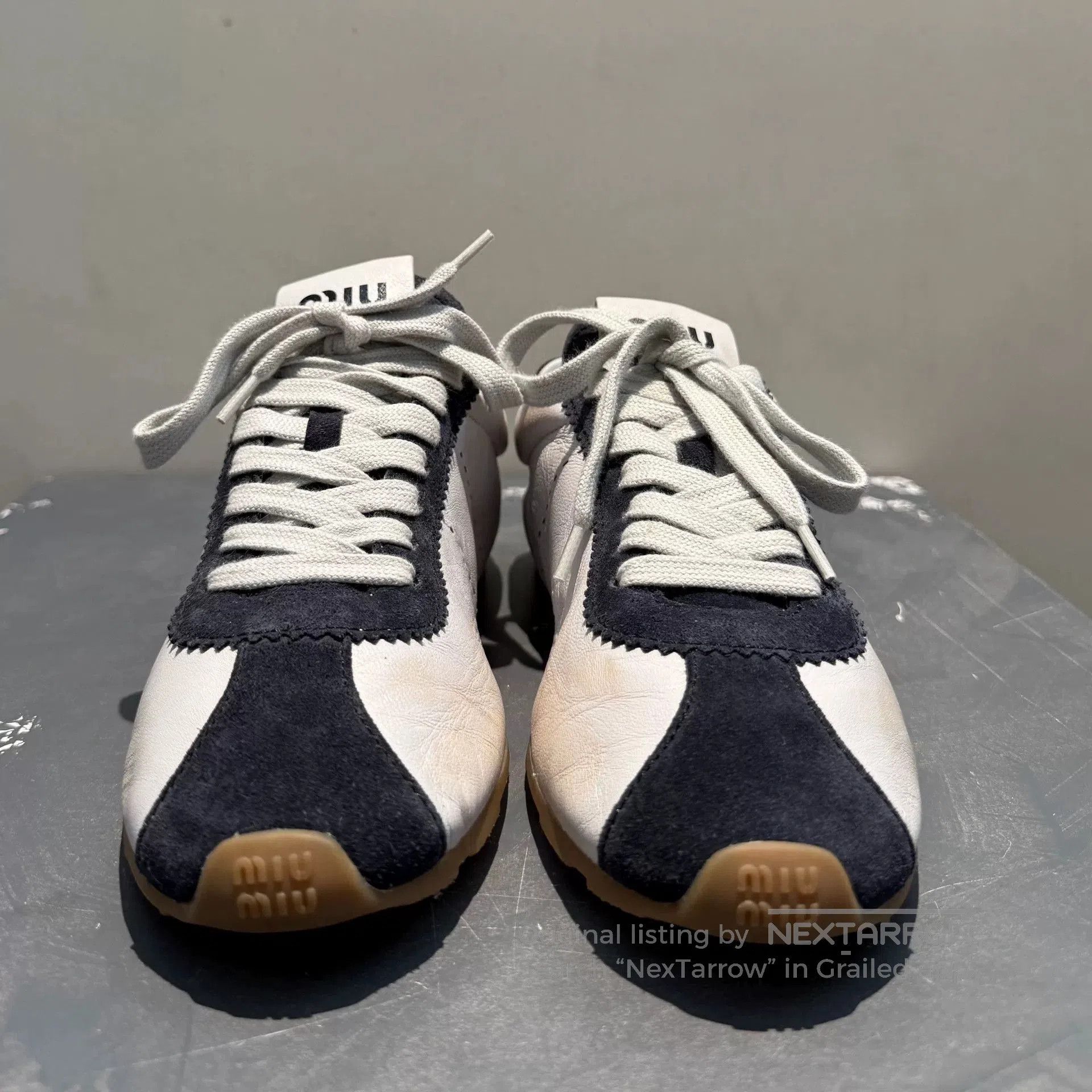 Miu Miu Miu Miu Panda Colorway Sneakers. Size US 8.5 / IT 38.5 - 3 Thumbnail
