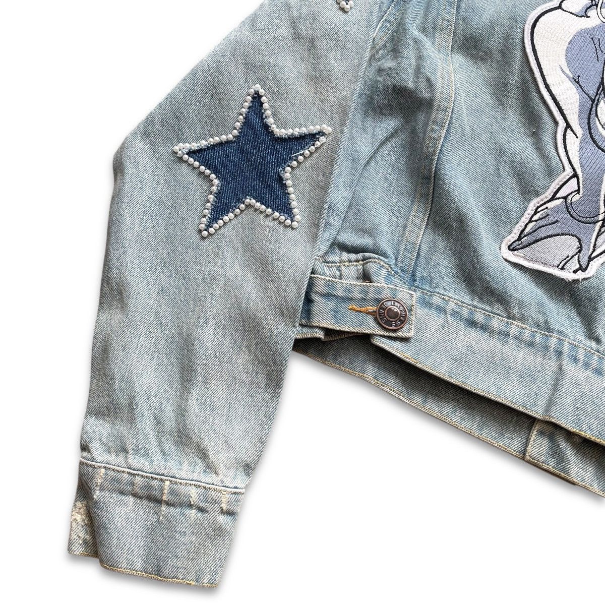 Vintage Vintage Sandre GTA San Andreas Playstation Denim Trucker Size S / US 4 / IT 40 - 8 Thumbnail