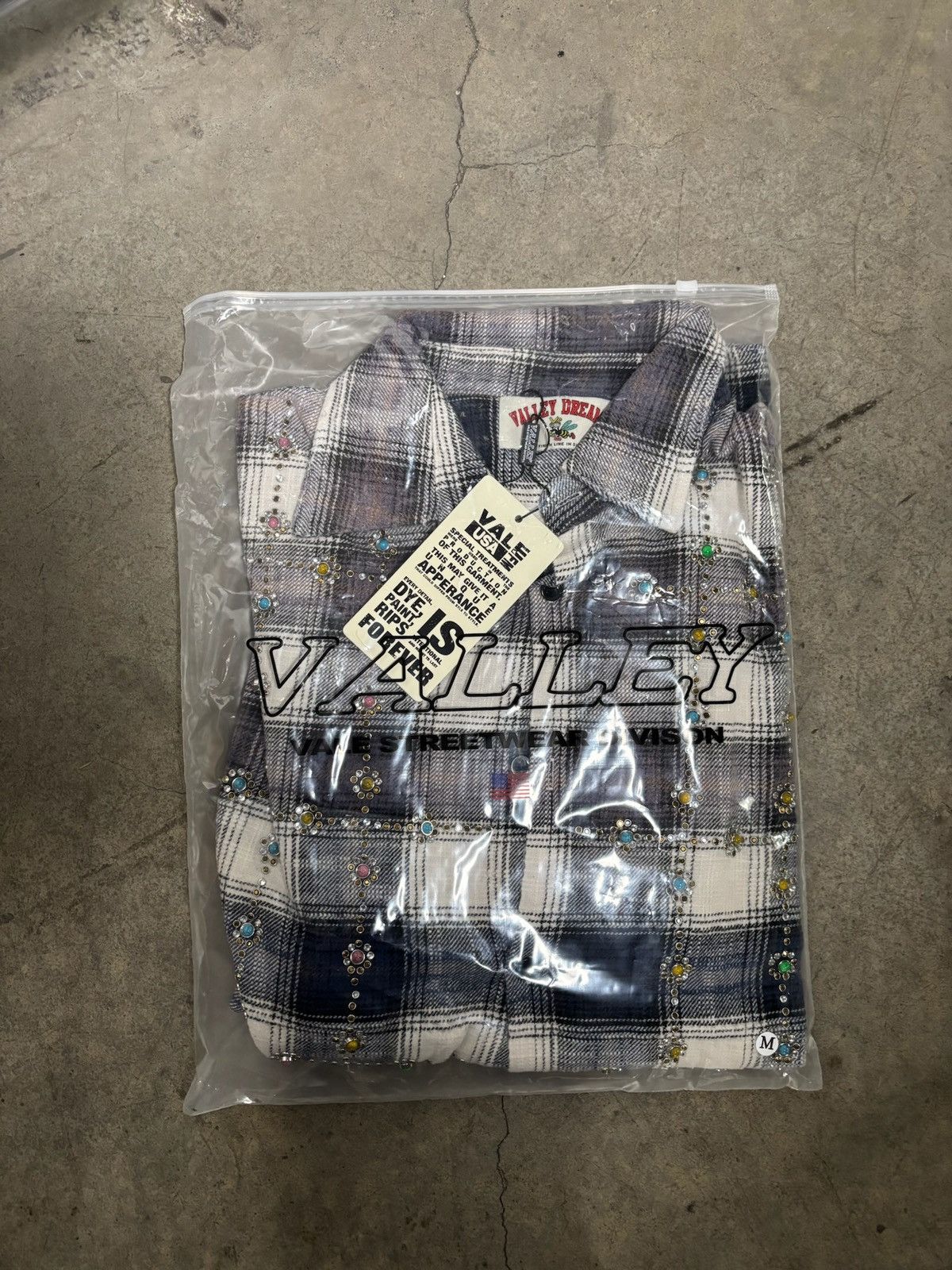 Vale Vale Forever Sky Gems Flannel 'Navy' Size US M / EU 48-50 / 2 - 7 Thumbnail