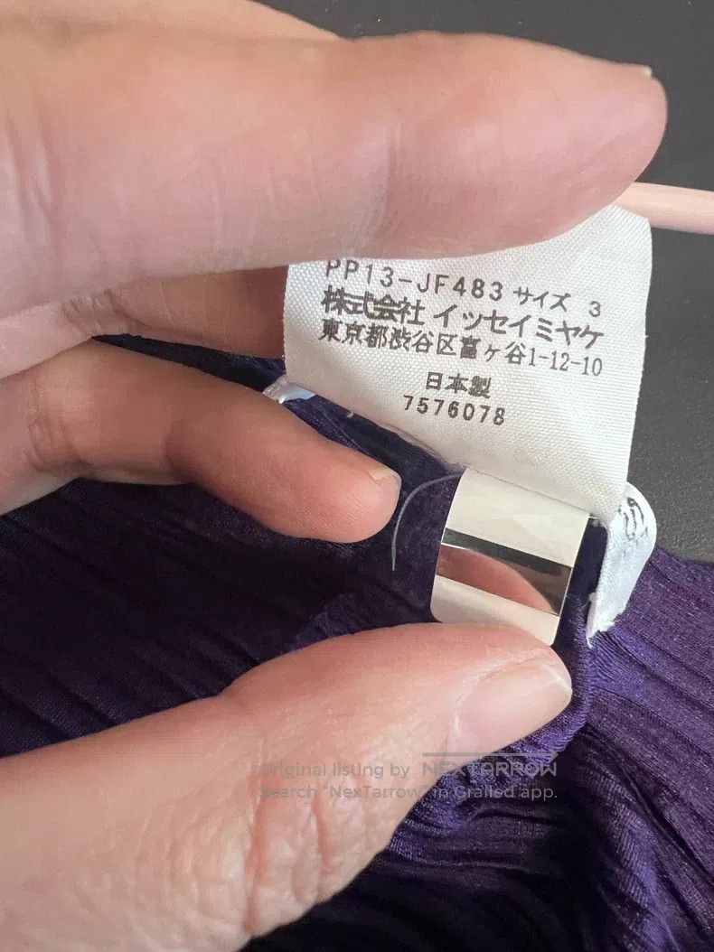 Issey Miyake Issey Miyake Color-Block Short Sleeve Top Size L / US 10 / IT 46 - 6 Thumbnail