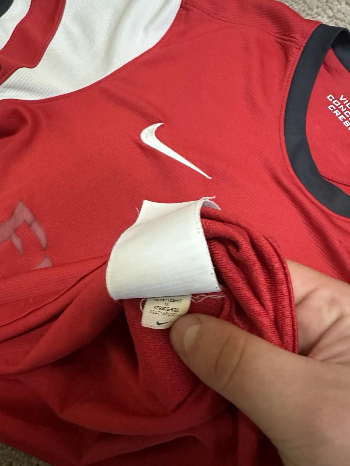 Nike ARSENAL 2012/2014 HOME FOOTBALL SHIRT SOCCER JERSEY NIKE Size US M / EU 48-50 / 2 - 6 Thumbnail