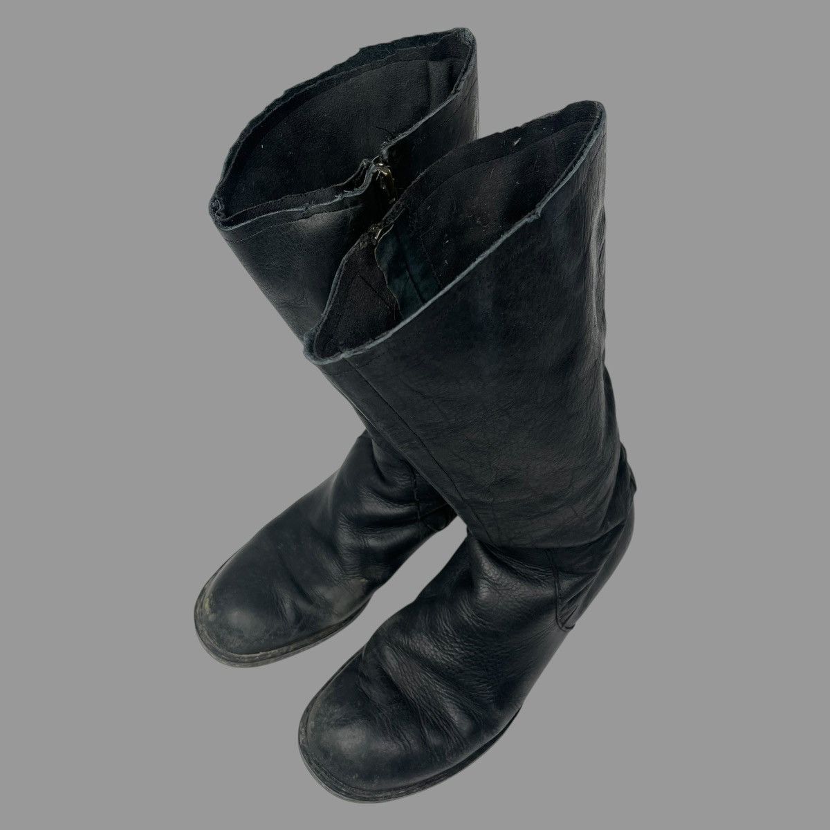 Vintage Vintage 90s leather side zip boots Size US 8 / EU 41 - 7 Thumbnail