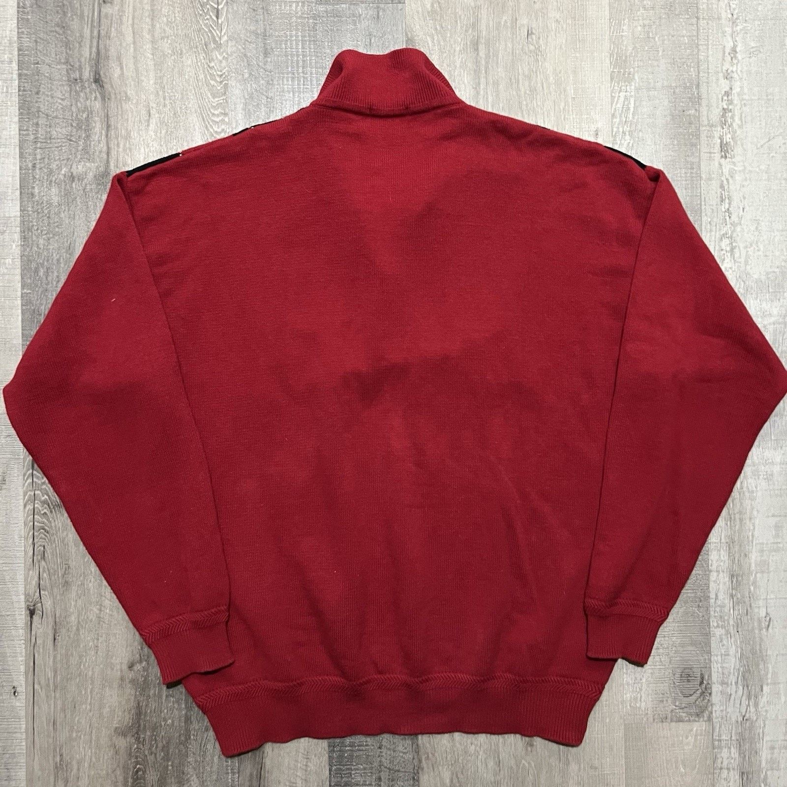 Nautica VTG Nautica Argyle Cotton Knit Red/Blue Collared Sweater 2XL Size US XXL / EU 58 / 5 - 2 Thumbnail