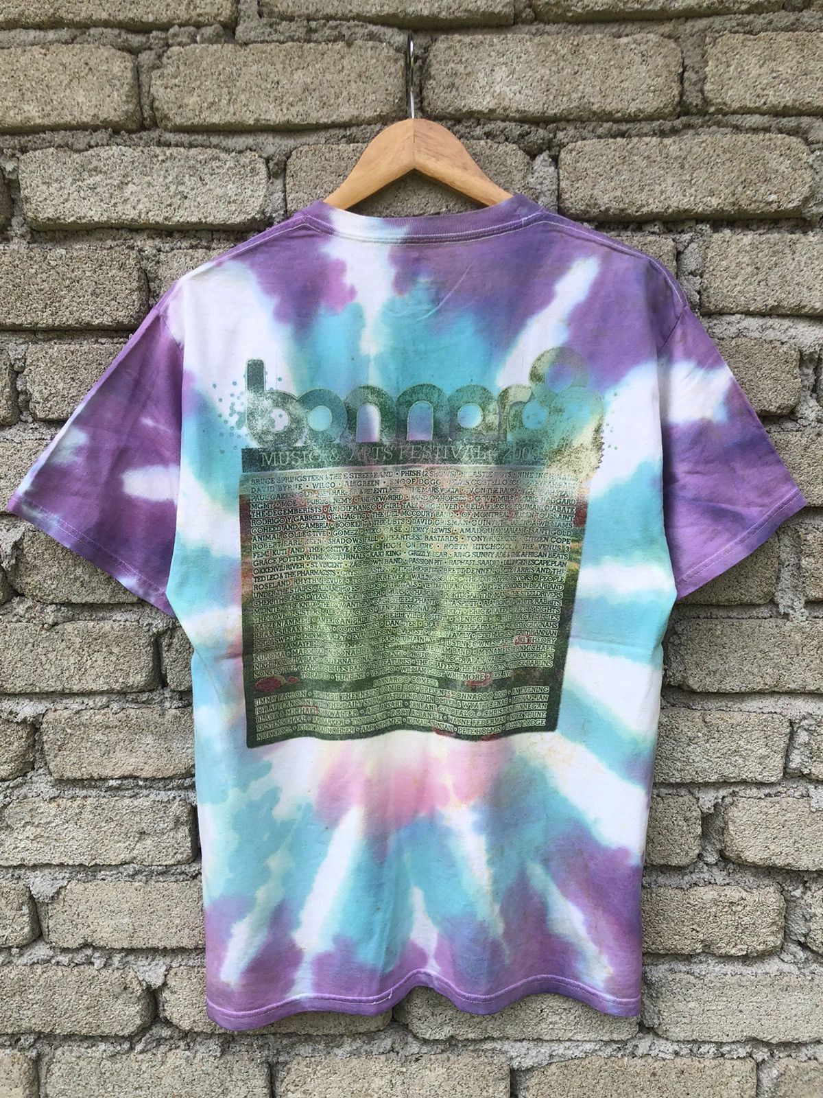 Band Tees Vintage Y2K Music Festival Bonnaroo Nine Inch Nails Tye Dye Size US M / EU 48-50 / 2 - 12 Thumbnail
