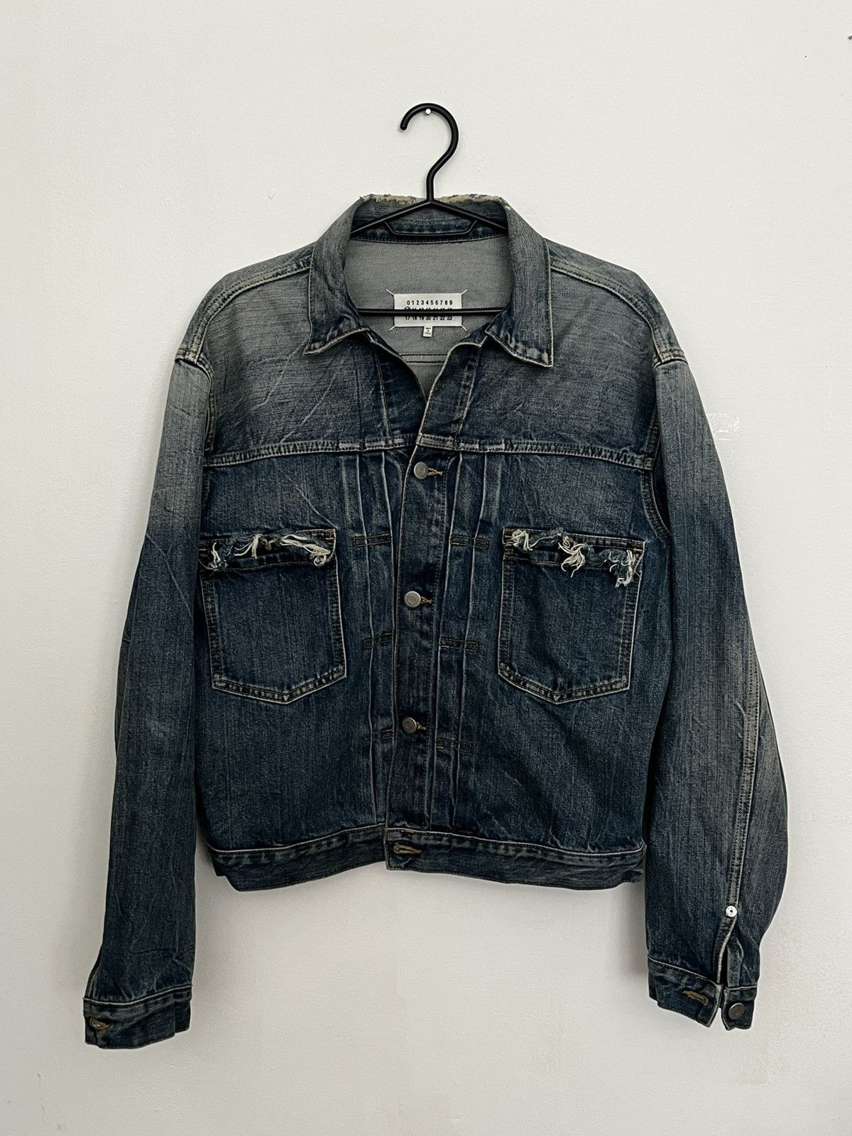 Maison Margiela Maison Margiela Denim Jacket Size US S / EU 44-46 / 1 - 1 Thumbnail