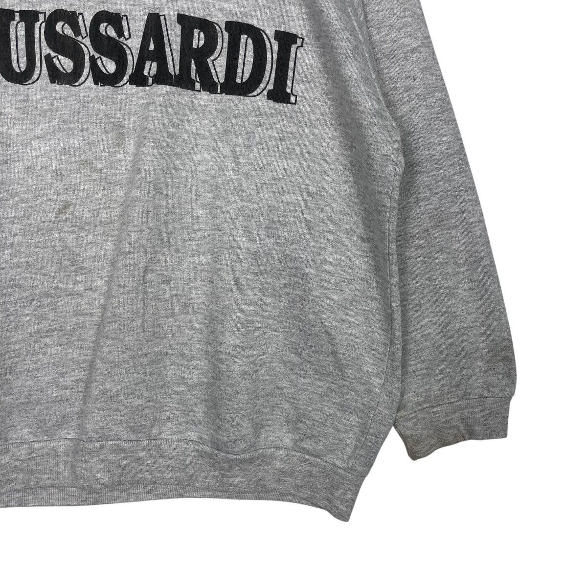 Trussardi Trussardi Big Logo Crewneck Sweatshirt Size US M / EU 48-50 / 2 - 4 Thumbnail