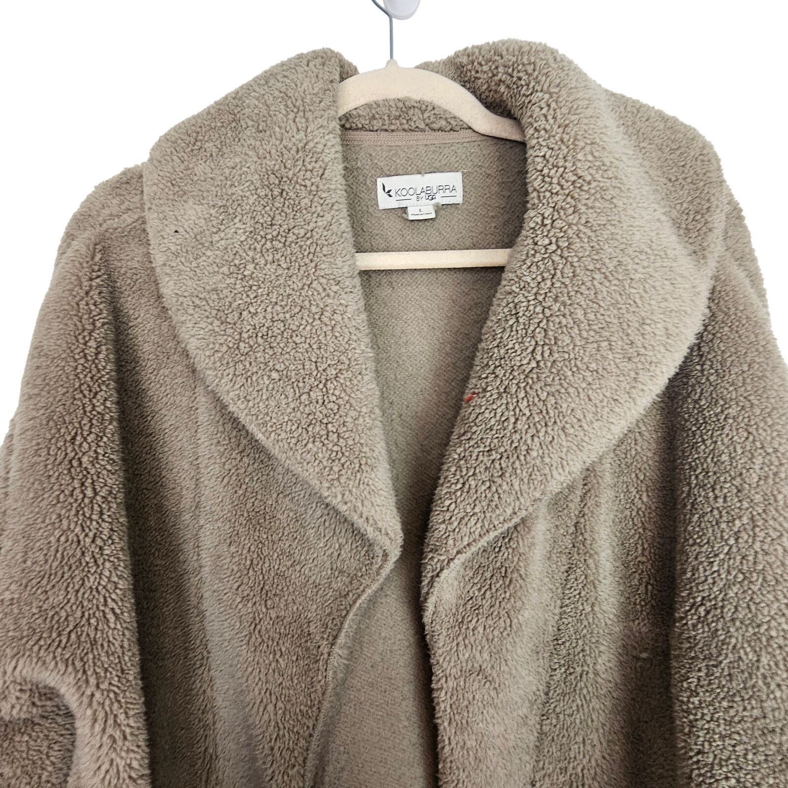 Koolaburra Koolaburra by Ugg Women Open Front Cardigan Sweater Size L Size L / US 10 / IT 46 - 2 Thumbnail