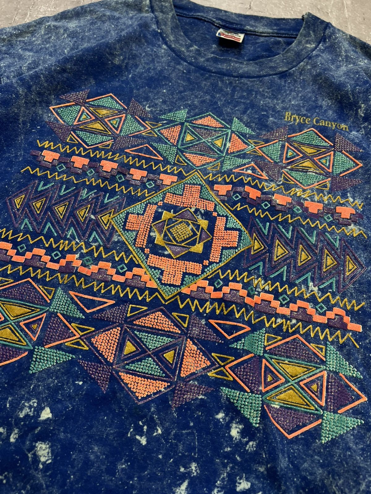 Other Bryse Canyon Men's T-Shirt XL Western Geometric Graphic Size US XL / EU 56 / 4 - 4 Thumbnail