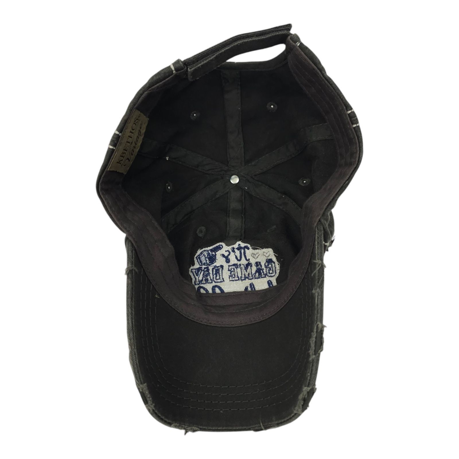 Other KBethos Its Game Day Yall Distressed Patch Strapback Cap Size ONE SIZE - 5 Thumbnail