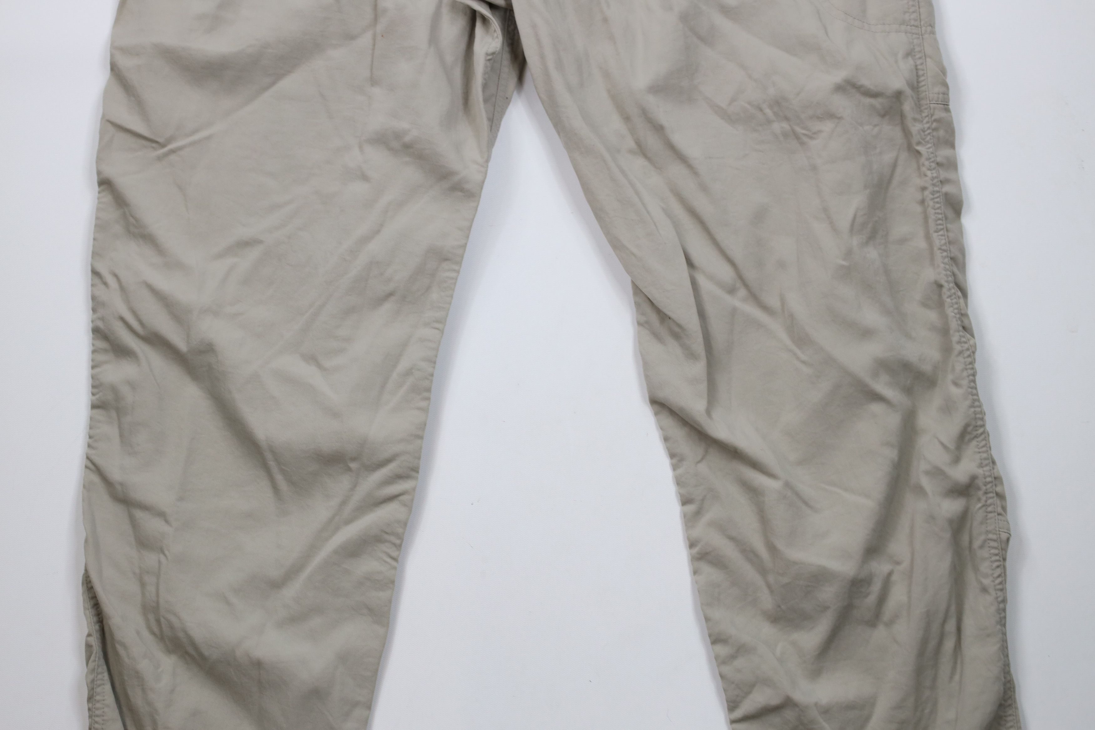 The North Face × Vintage Vintage Y2K 2000 The North Face Belted Wide Leg Pants Beige Size US 38 / EU 54 - 13 Thumbnail