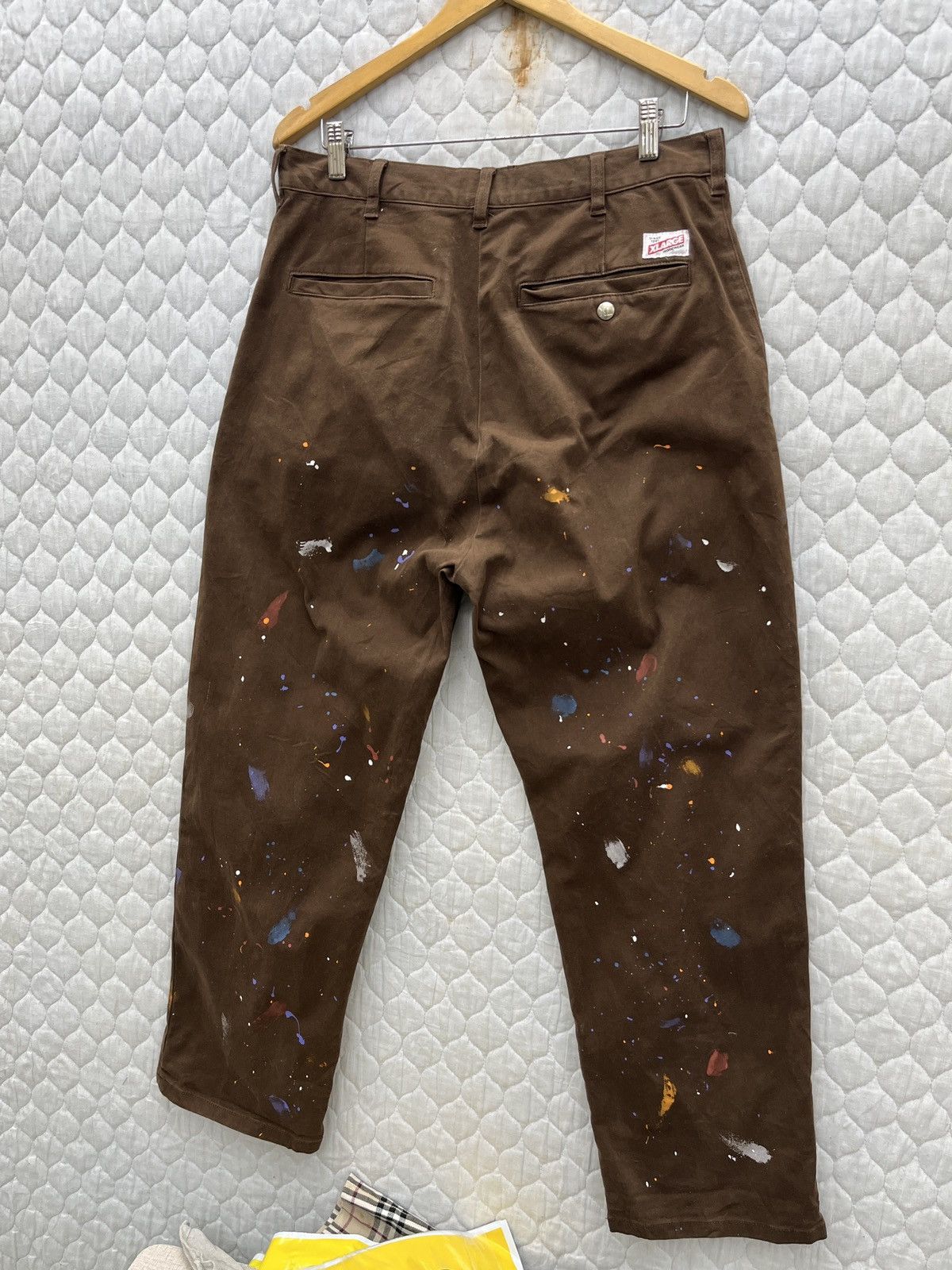 Xlarge 🔥🔥🔥STEALS XLARGE SPLATTER PAINT PANTS Size US 33 - 5 Thumbnail