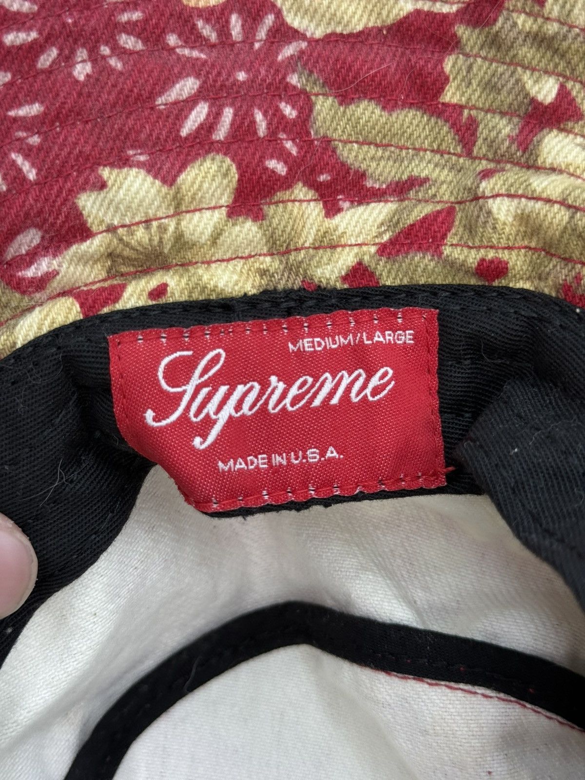 Supreme Supreme Bucket Hat Pre Owned 🧼 Medium/Large Size ONE SIZE - 7 Thumbnail