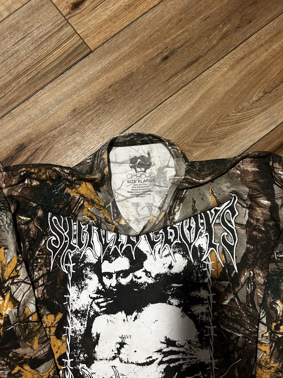 G59 Records $uicdeboy$ Camo Long Sleeve Size US XL / EU 56 / 4 - 2 Thumbnail