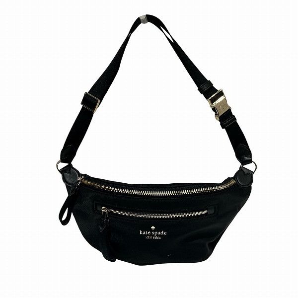 Kate Spade Kate Spade Kate Spade Chelsea Nylon Leather Shoulder Bag Leather Belt Bag KC504 Size ONE SIZE - 1 Thumbnail