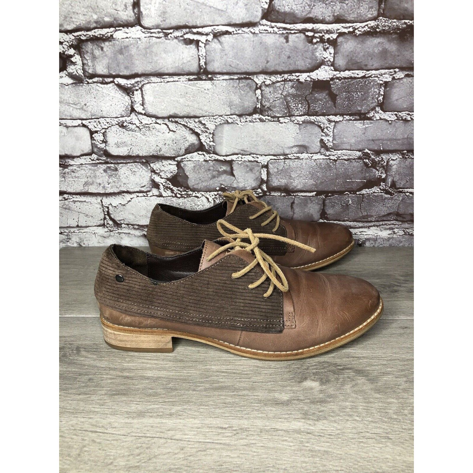 Caterpillar Caterpillar TALLY Corduroy Mauve Peppercorn Leather Low Top Size US 9.5 / IT 39.5 - 15 Thumbnail