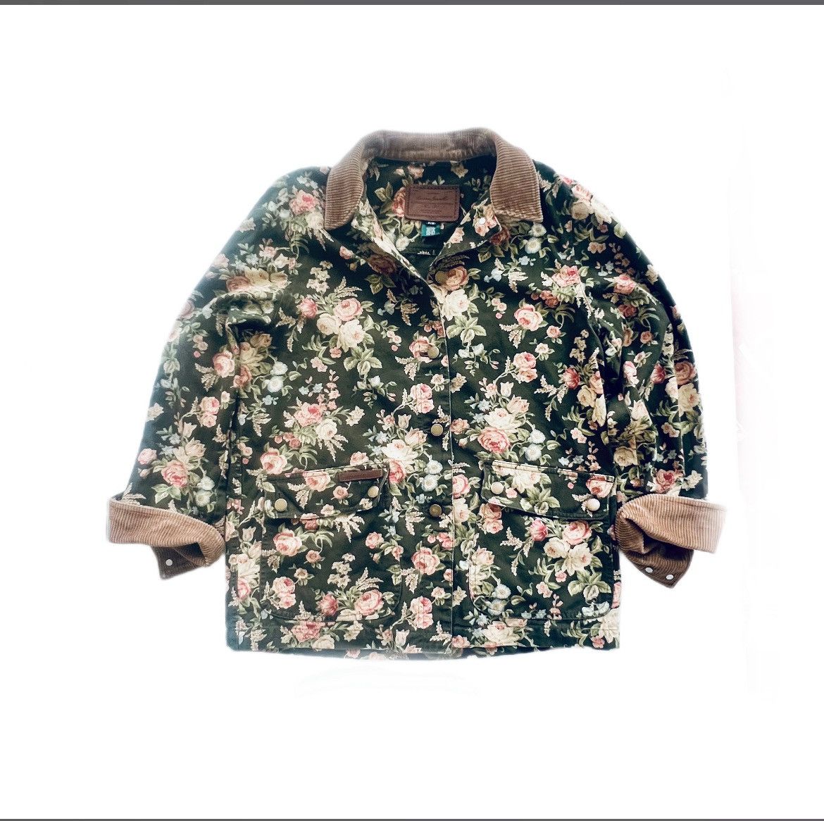 Polo Ralph Lauren VINTAGE 90s RALPH LAUREN JEANS Floral Jacket Country Barn Size M / US 6-8 / IT 42-44 - 6 Thumbnail