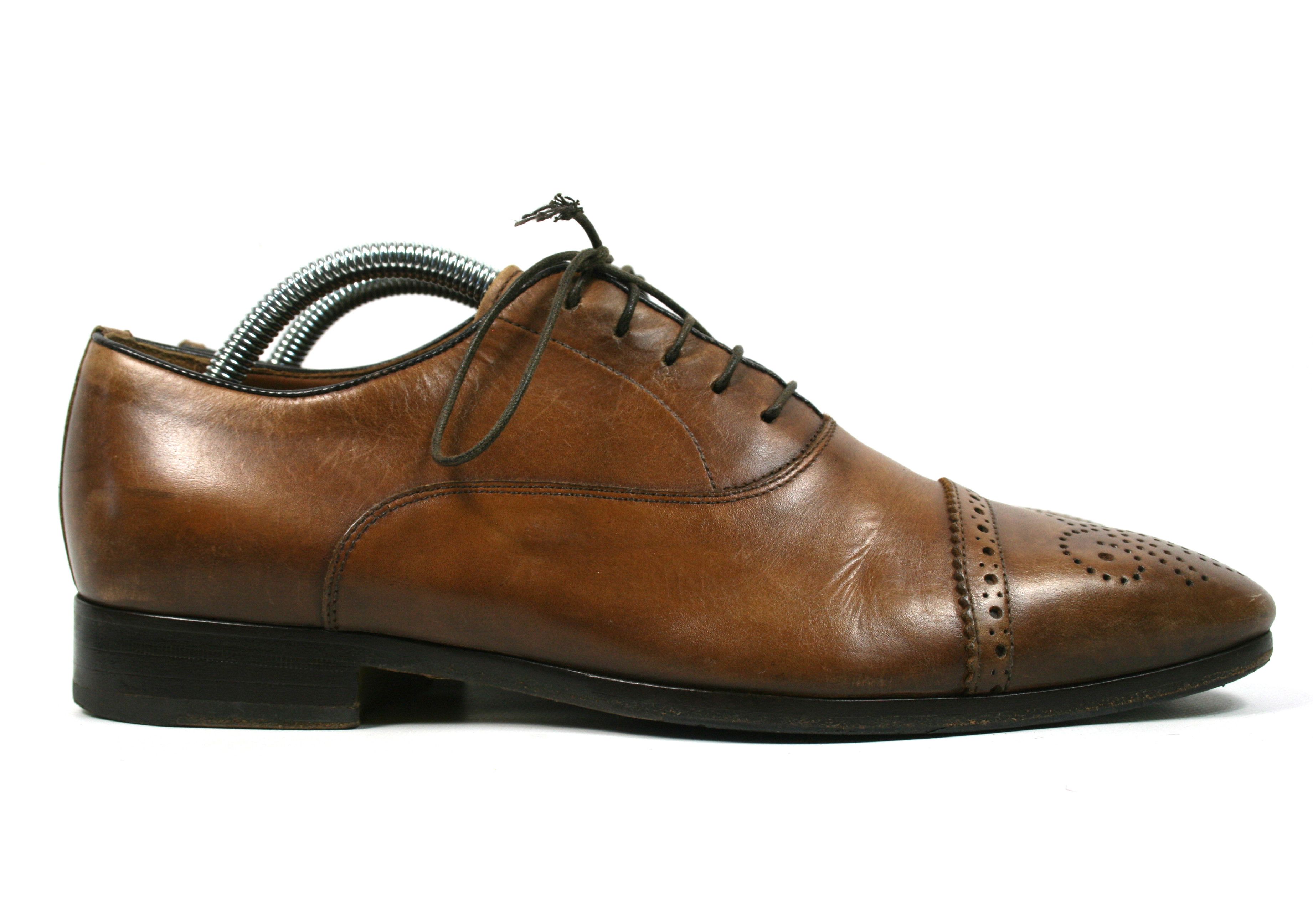Doucal's Leather Oxford Shoes Size US 7 / EU 40 - 3 Thumbnail