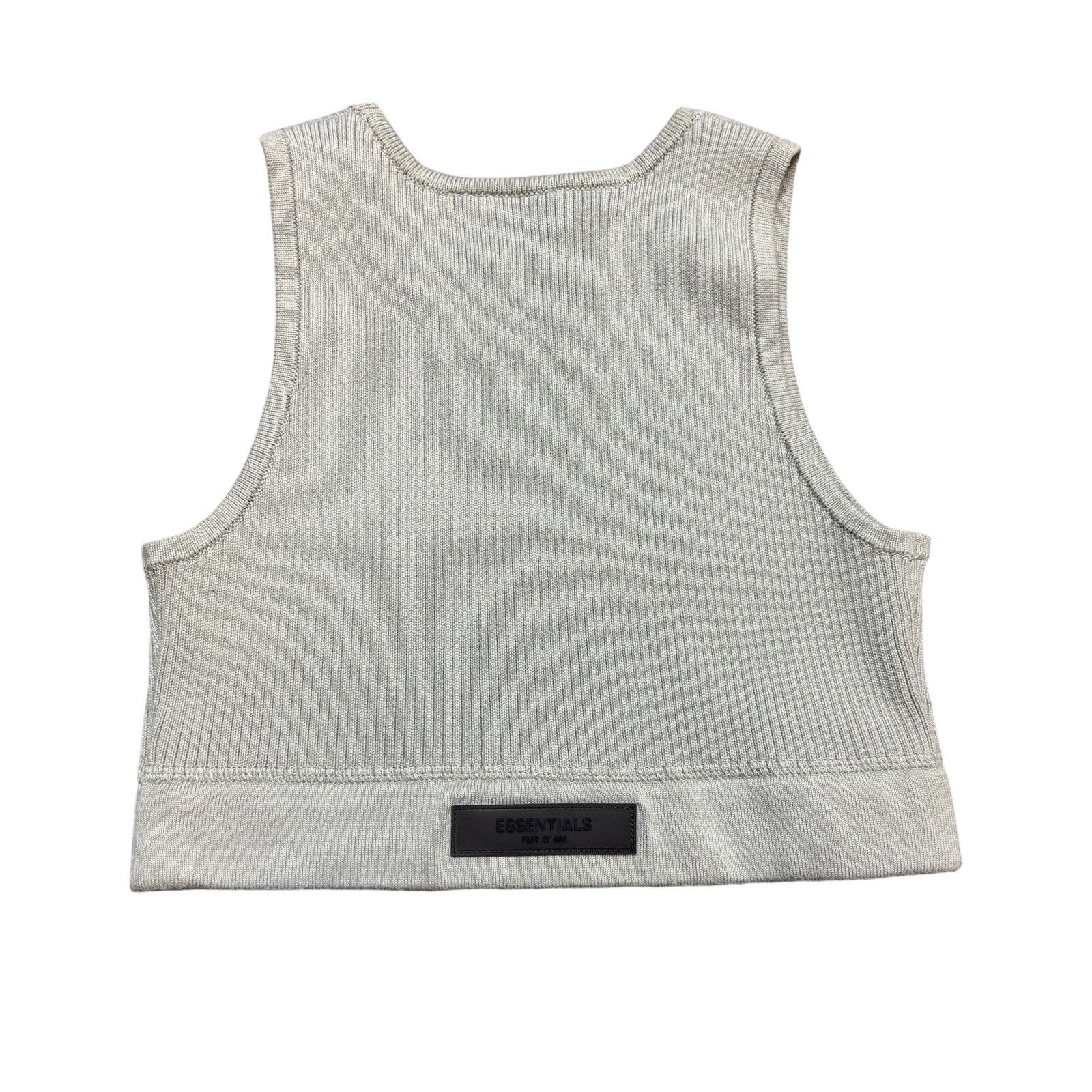 Essentials × Fear of God Fear of God Essentials Knit Rib Seal Sports Crop Tank Small Size S / US 4 / IT 40 - 1 Thumbnail