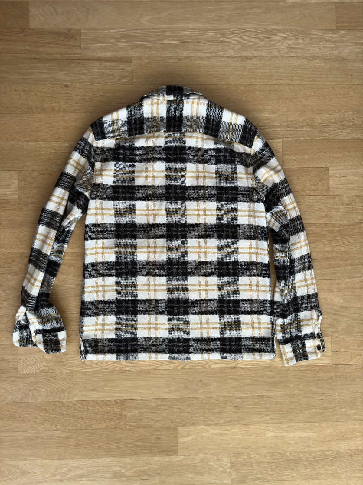 Allsaints All Saints Flannel Shirt Size US L / EU 52-54 / 3 - 2 Thumbnail