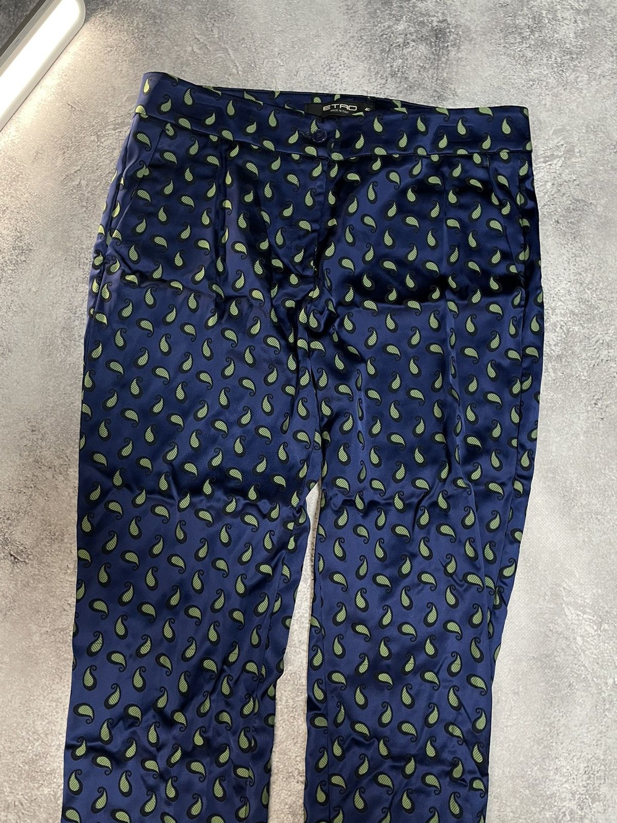 Etro ETRO Milano Floral Print Pants Stylish Designer Trousers Size US 40 / EU 56 - 2 Thumbnail