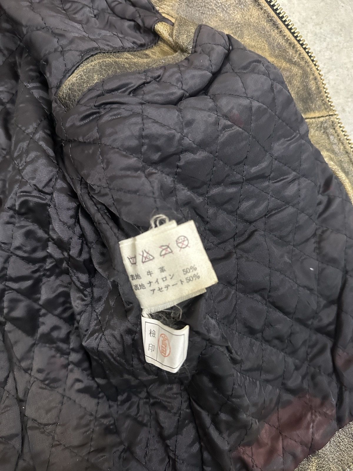 I Am Not A Human Being × Vintage Vintage Human Being Leather Jacket Size US M / EU 48-50 / 2 - 13 Thumbnail