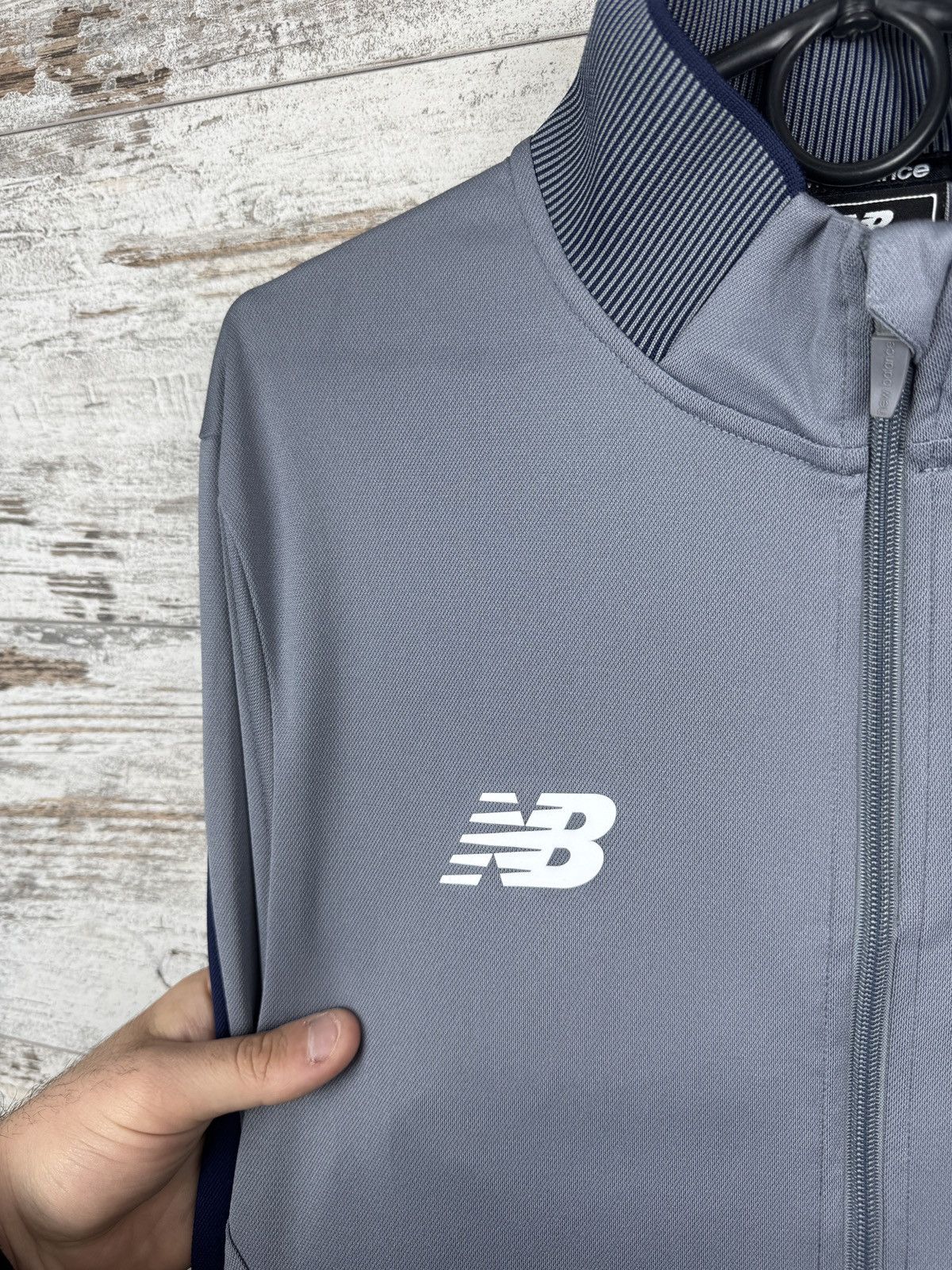 New Balance New Balance Sevilla FC Track Jacket Grey Football Training Size US M / EU 48-50 / 2 - 4 Thumbnail