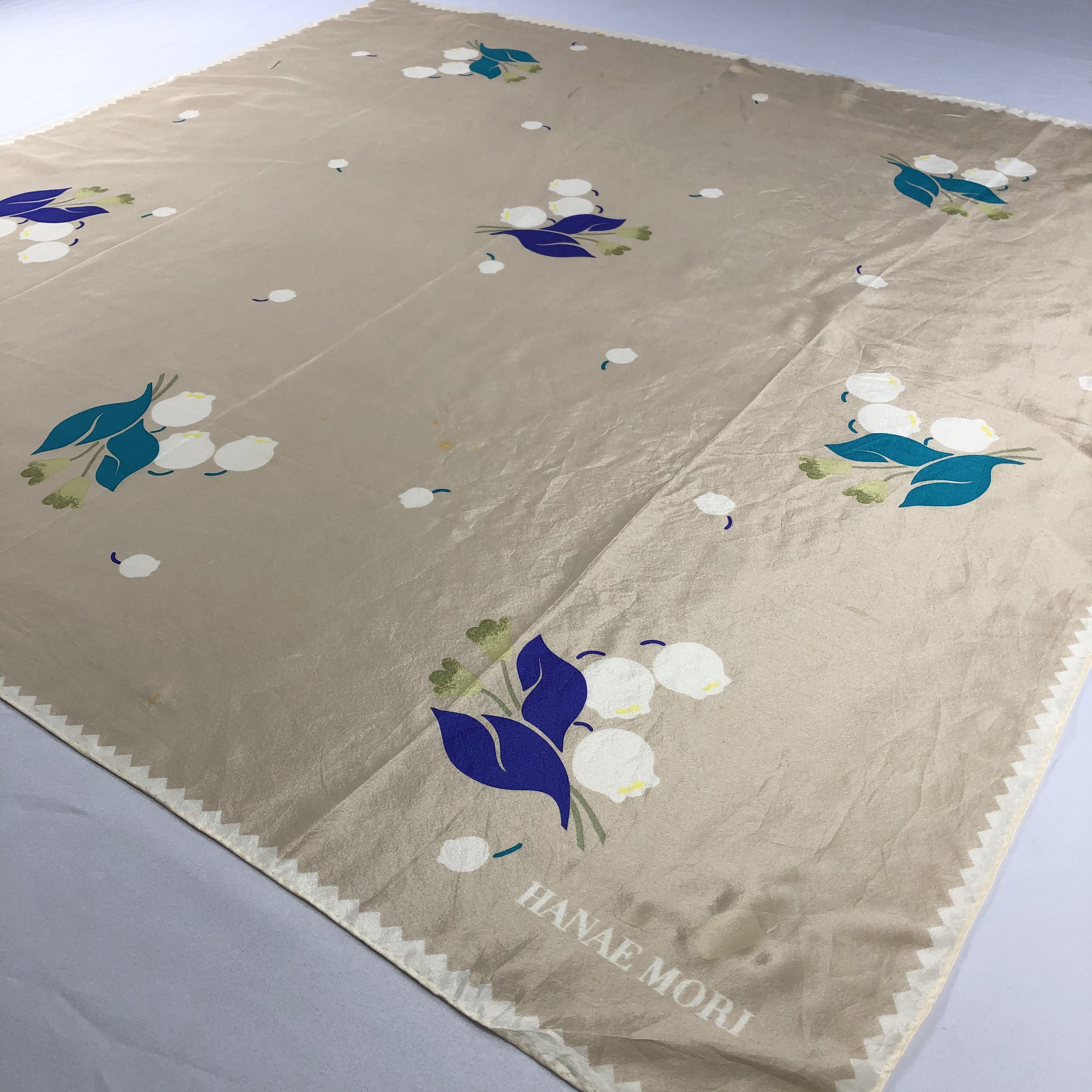 Hanae Mori Vintage Hanae Mori Silk Scarf Size ONE SIZE - 3 Thumbnail
