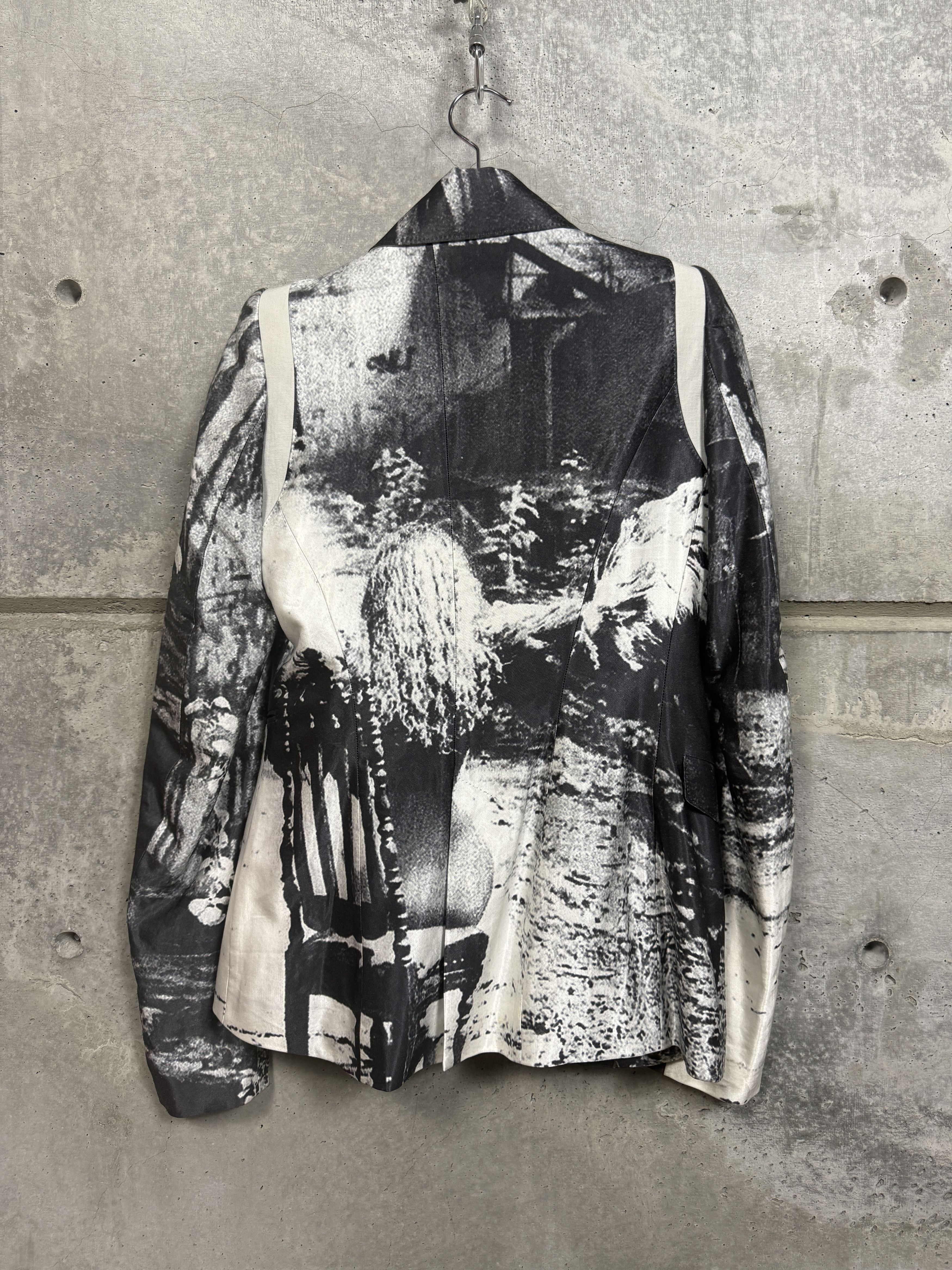 If Six Was Nine If Six Was Nine Print Blazer Size M / US 6-8 / IT 42-44 - 2 Thumbnail