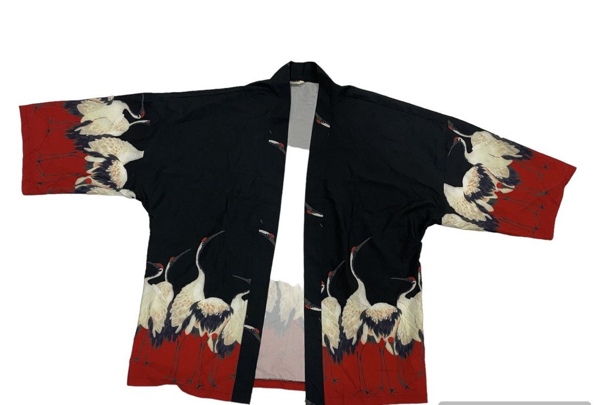 Vintage Vintage kimono flames printed Phoenix Sukajan Souvenir Size US XXL / EU 58 / 5 - 3 Thumbnail