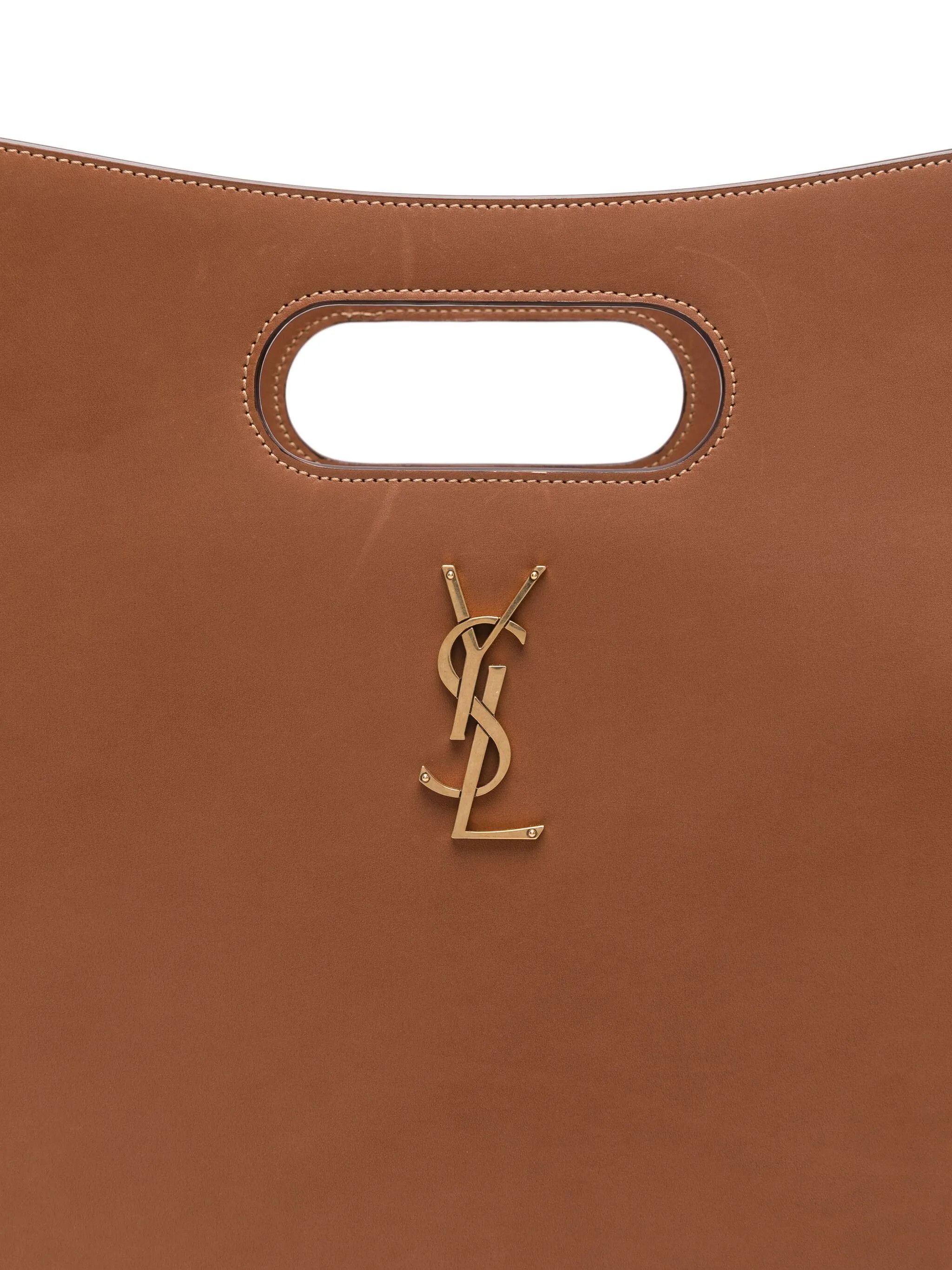 Saint Laurent Paris o1s1wg110725 Size: OS / Junon Tote Bag in Brown Size ONE SIZE - 4 Thumbnail