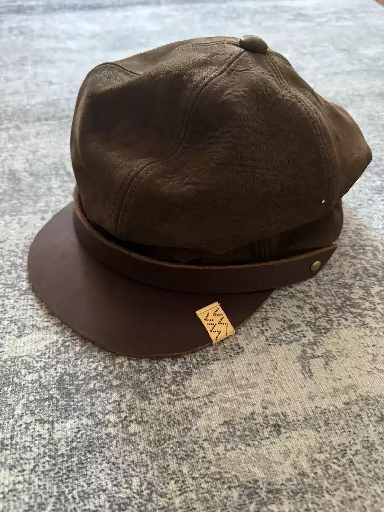 Visvim VISVIM 23SS BIKER HAT (FR VEG.LB) | Grailed