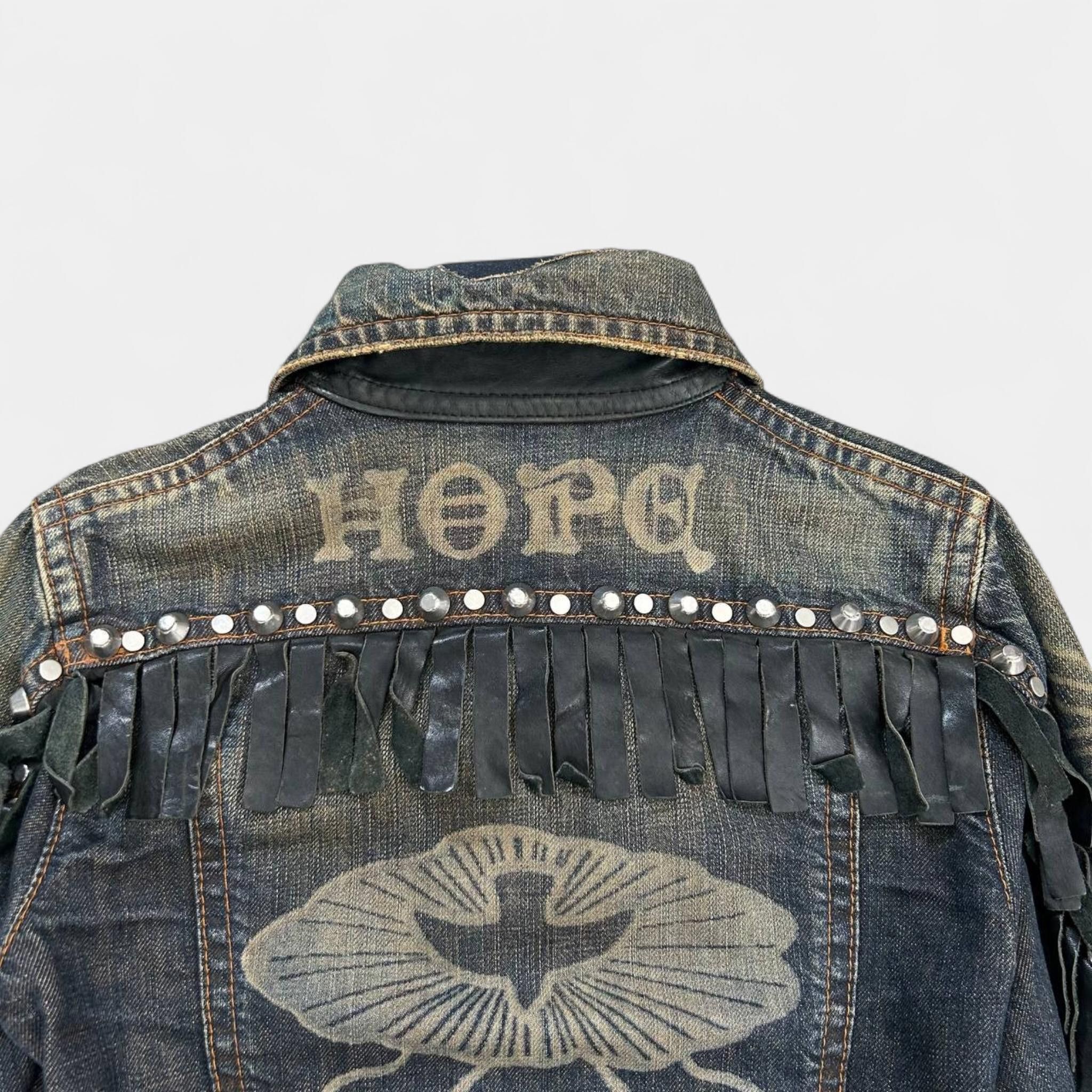 Dsquared2 Dsquared2 FW2005 Runway Jesus Lord Cowboy Denim Jacket Size US S / EU 44-46 / 1 - 7 Thumbnail