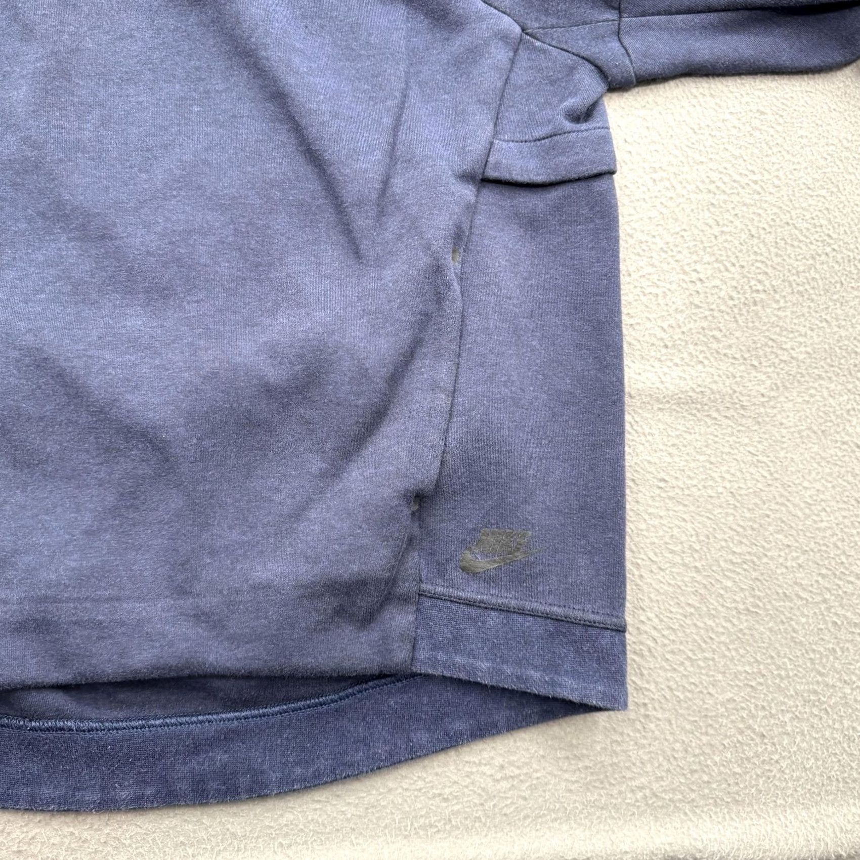 Nike Nike Hoodie Women's M Blue Scuba Hood Sweatshirt Pullover Athletic Training Regular Fit with Hood Pockets Lined Cotton Polyester Size M / US 6-8 / IT 42-44 - 7 Thumbnail