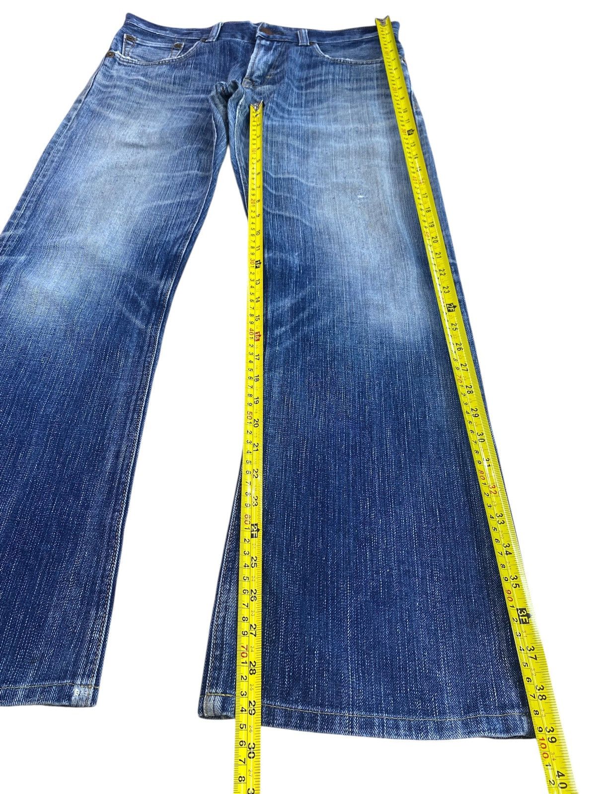 Edwin Edwin Whiskers Faded Wash Style Bootcut Jeans Size US 34 / EU 50 - 12 Thumbnail