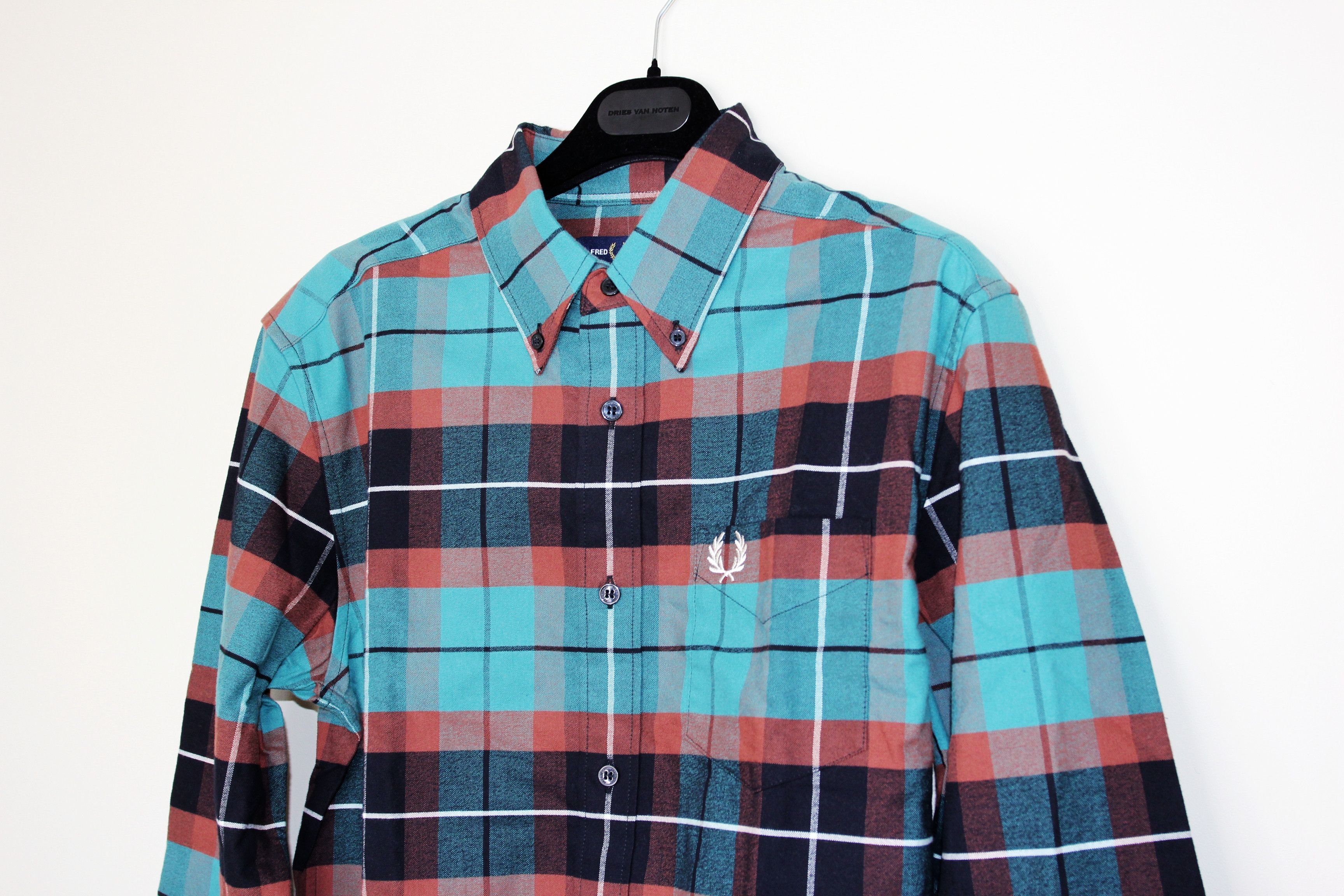 Fred Perry BNWT AW23 FRED PERRY BRUSHED TARTAN SHIRT S Size US S / EU 44-46 / 1 - 4 Thumbnail